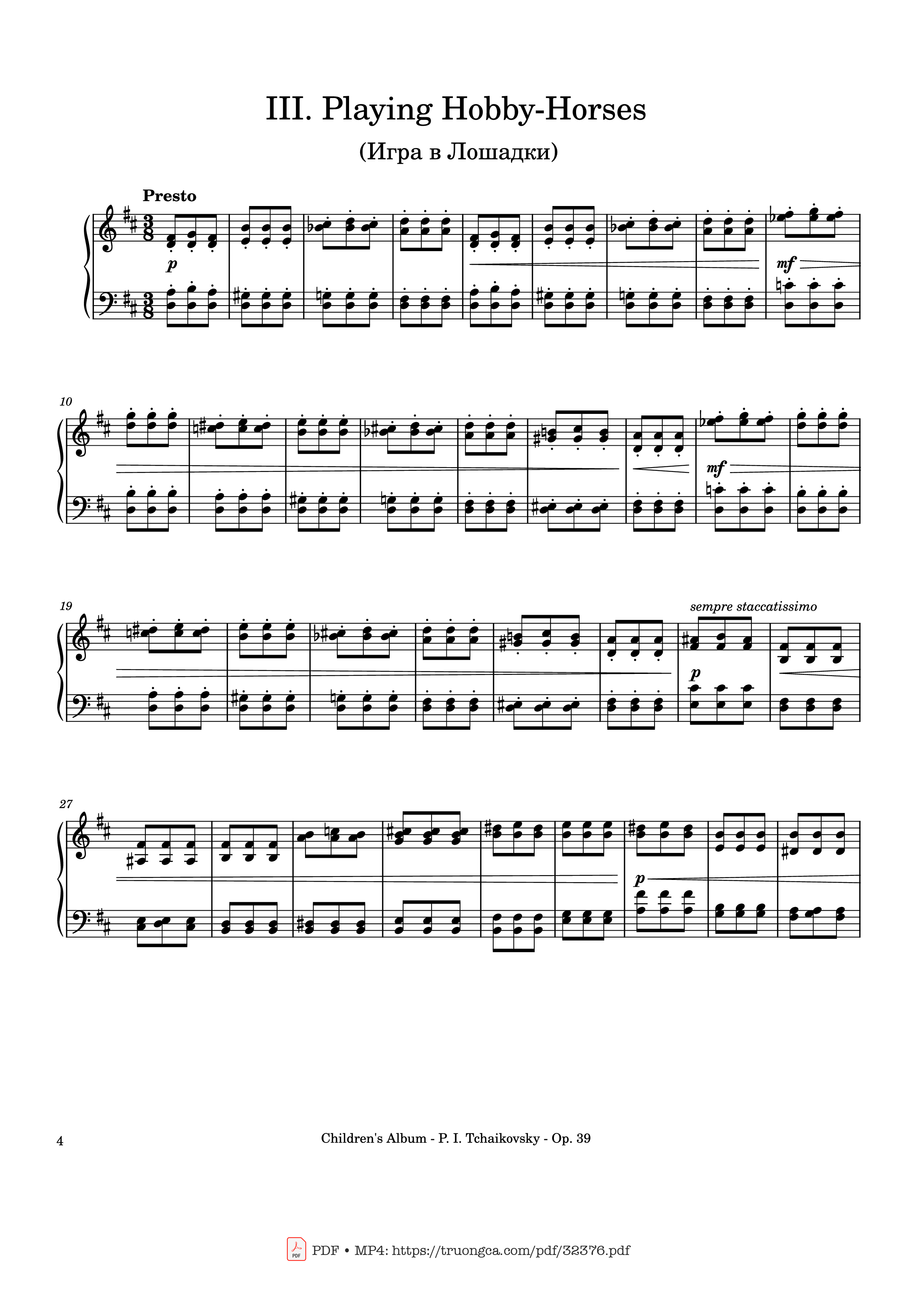 Page 4 of Sheet music PDF Children