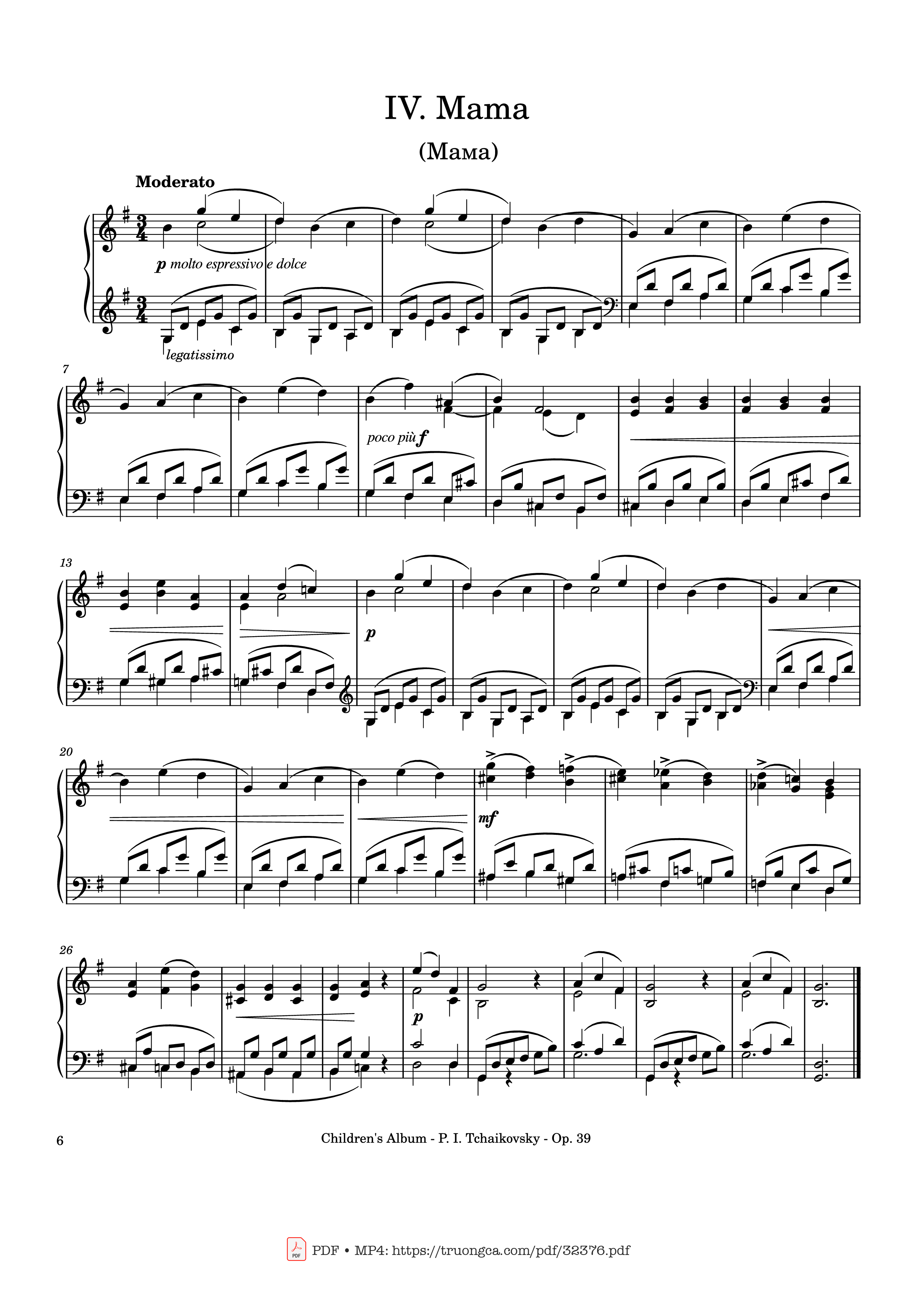 Page 6 of Sheet music PDF Children