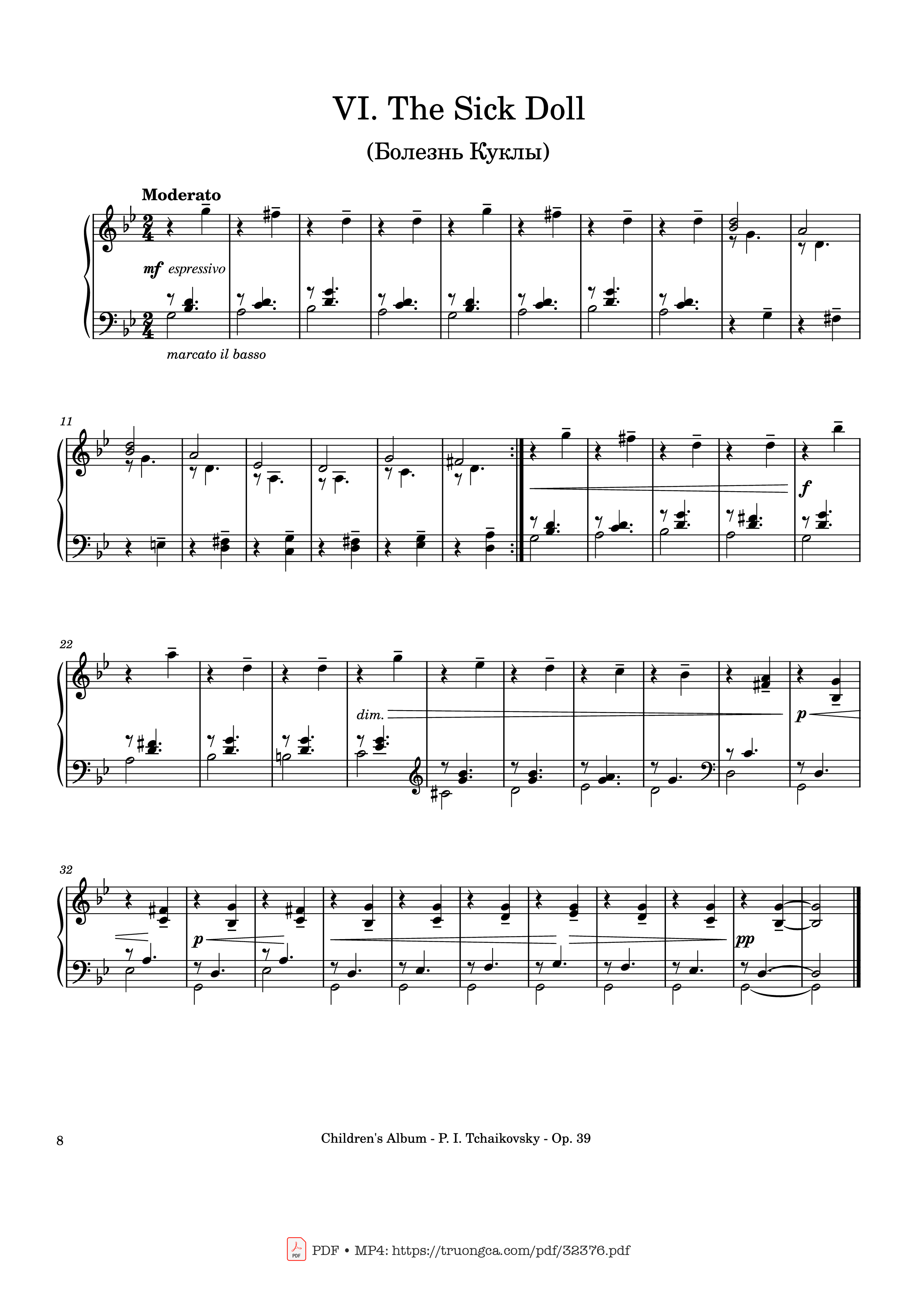 Page 8 of Sheet music PDF Children