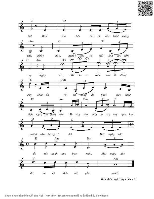 Mưa có rơi và nắng có phai Trên cuộc tình yêu em ngày nao, Trang 3