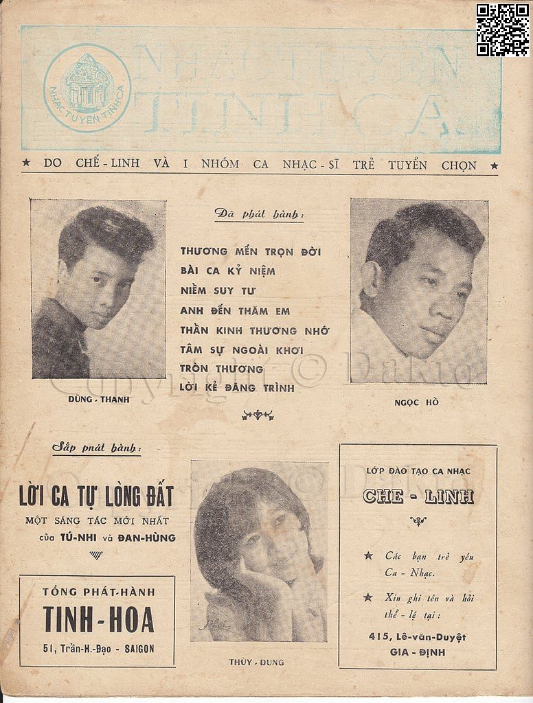 Page 4 of Sheet music PDF Lời kẻ đăng trình - Tú Nhi