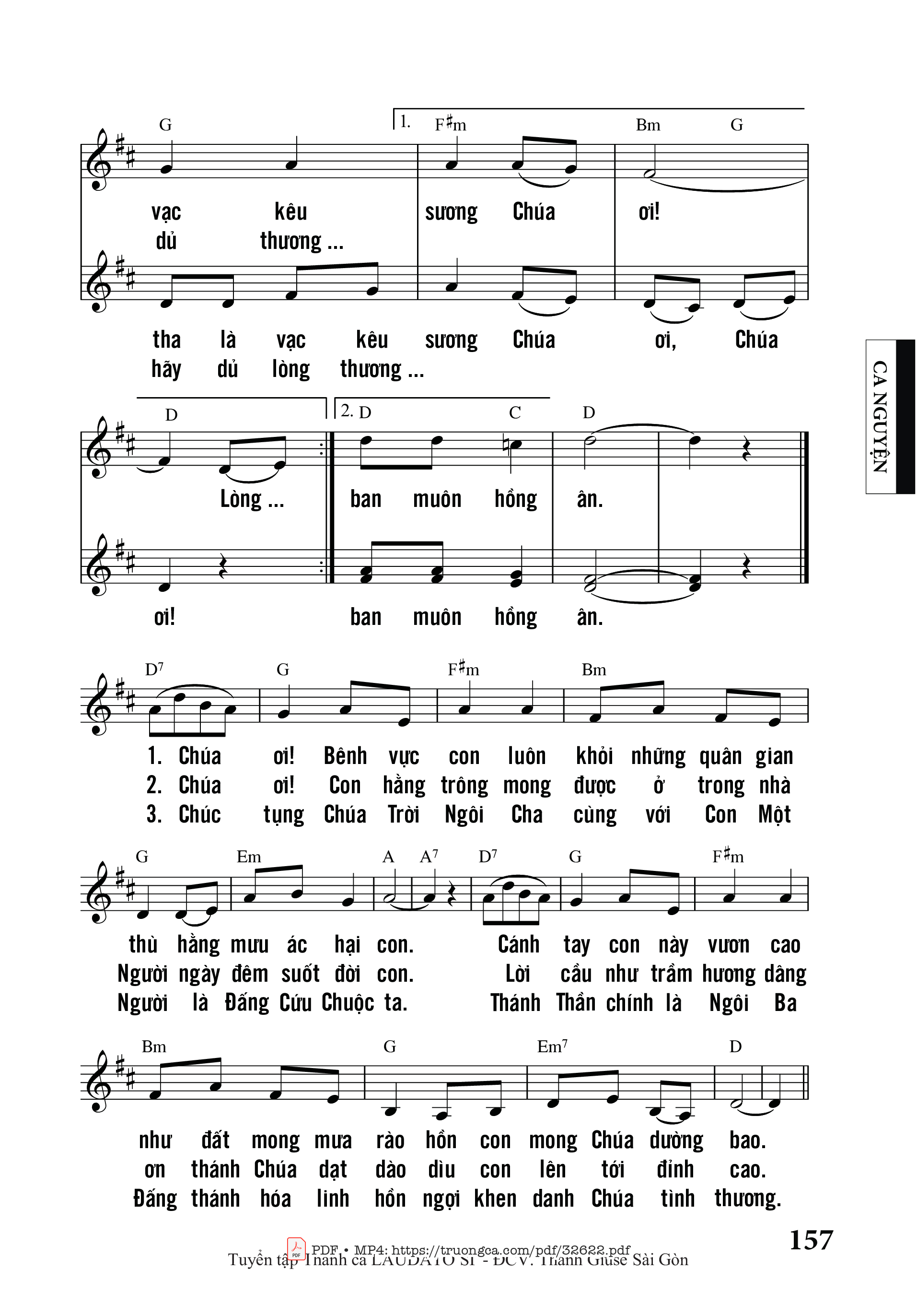 Page 2 of Sheet music PDF Ca Khúc Trầm Hương - Trầm Hương – Dao Kim