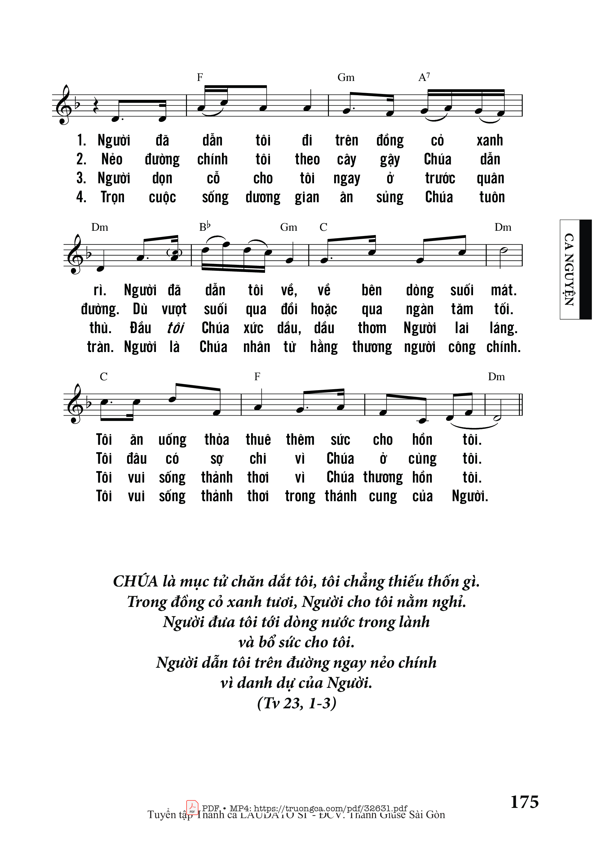 Page 2 of Sheet music PDF Chúa Chăn Nuôi Tôi 1 - Duy Thiên