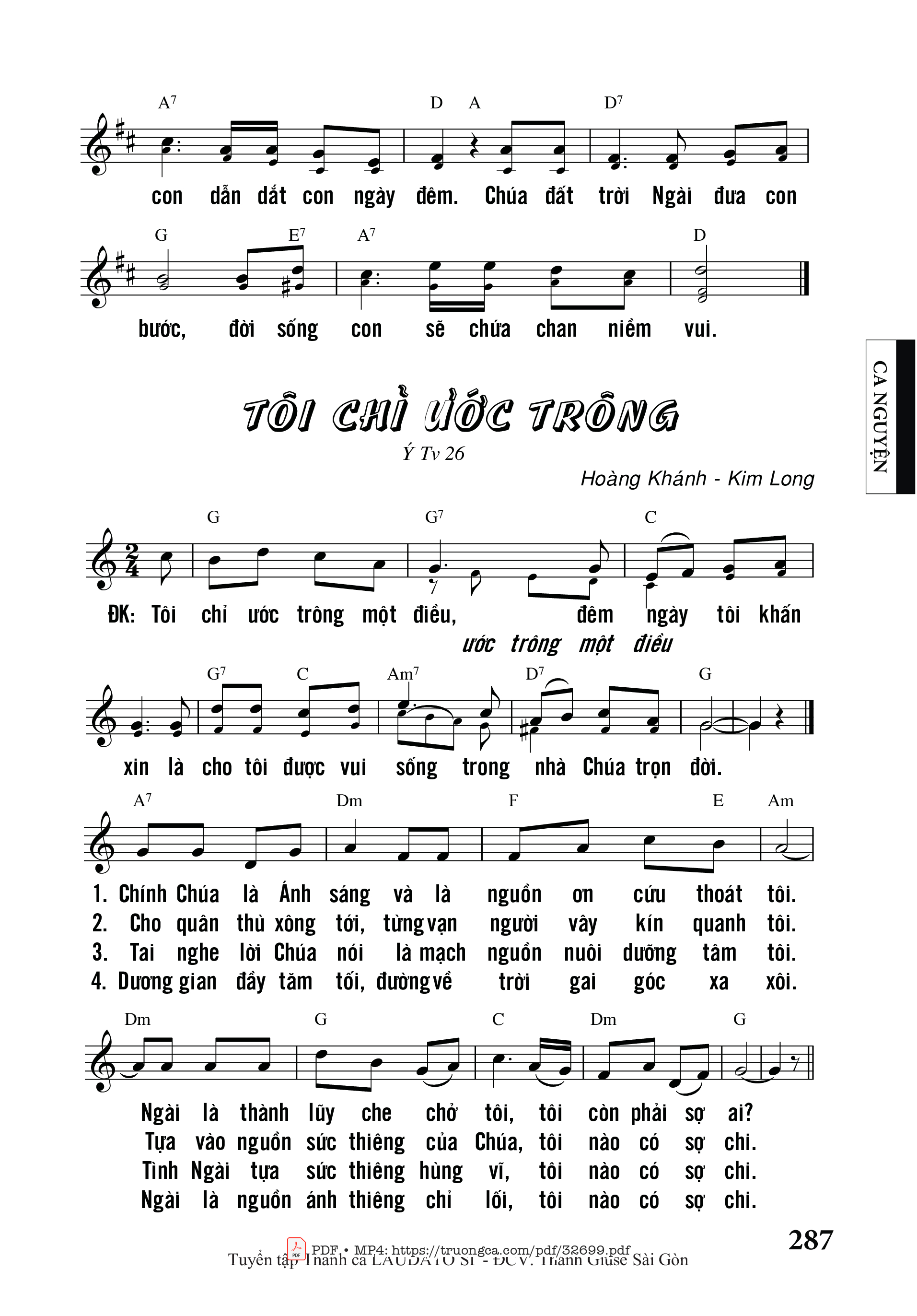 Page 2 of Sheet music PDF Nguồn Trợ Lực Đời Tôi - Nguyễn Duy