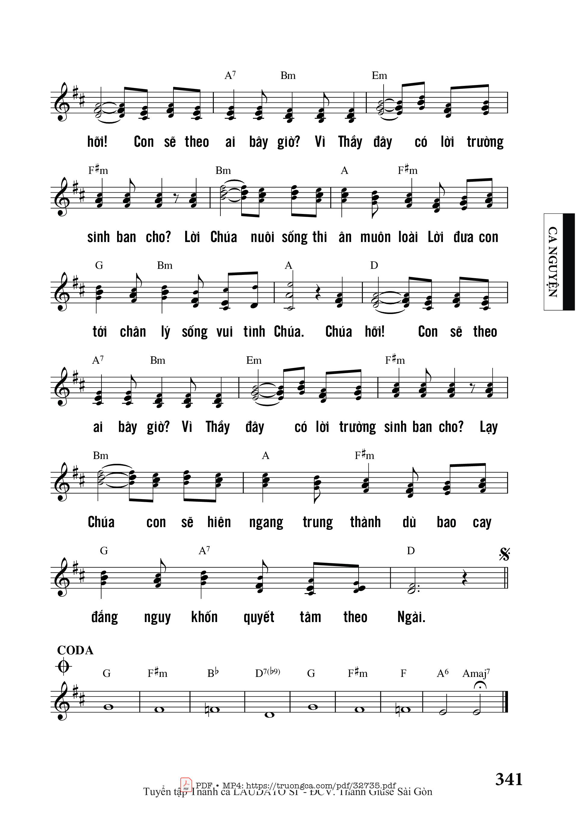 Page 2 of Sheet music PDF Từ Nguyên Thủy - Thành Tâm