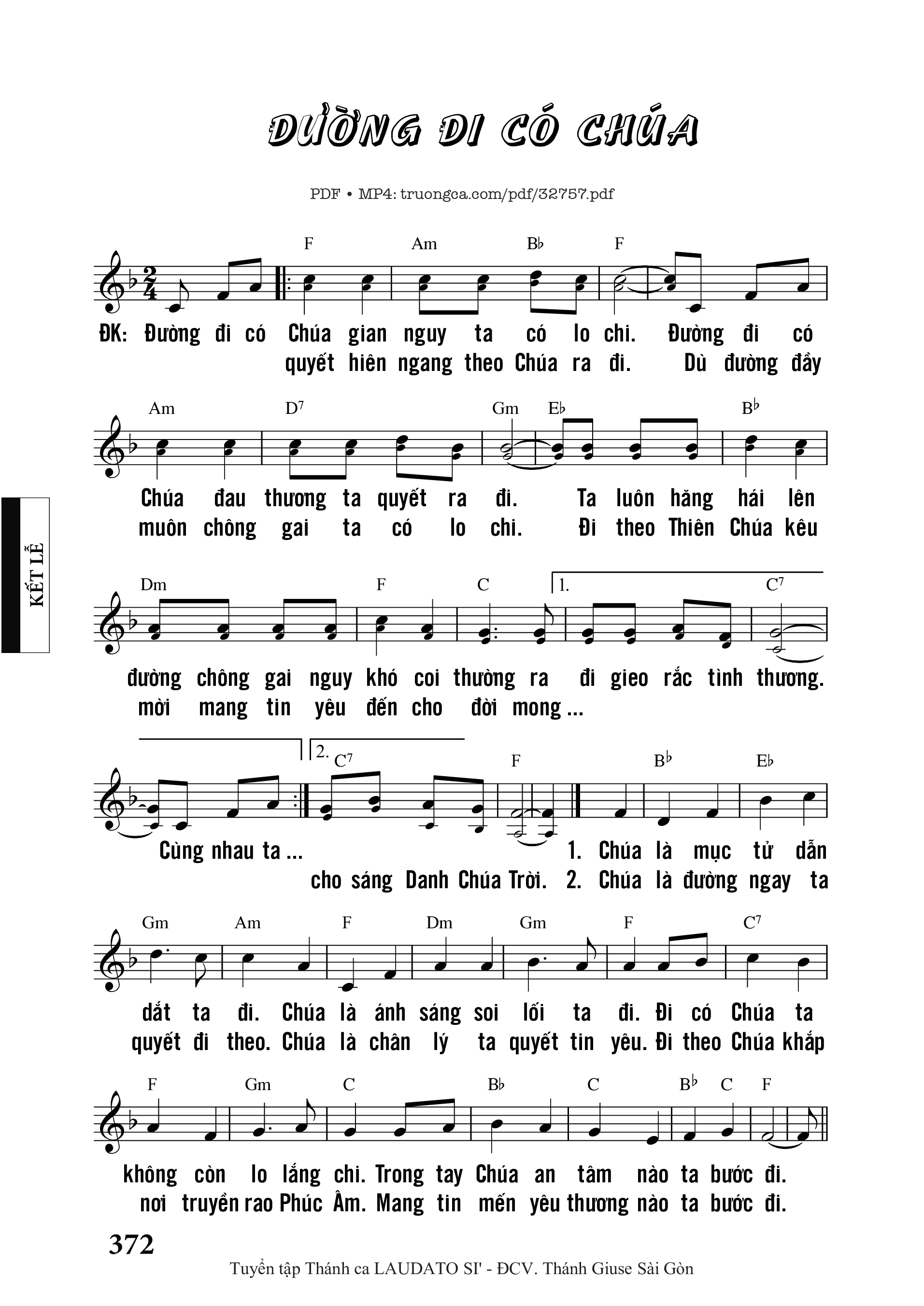Đường Đi Có Chúa