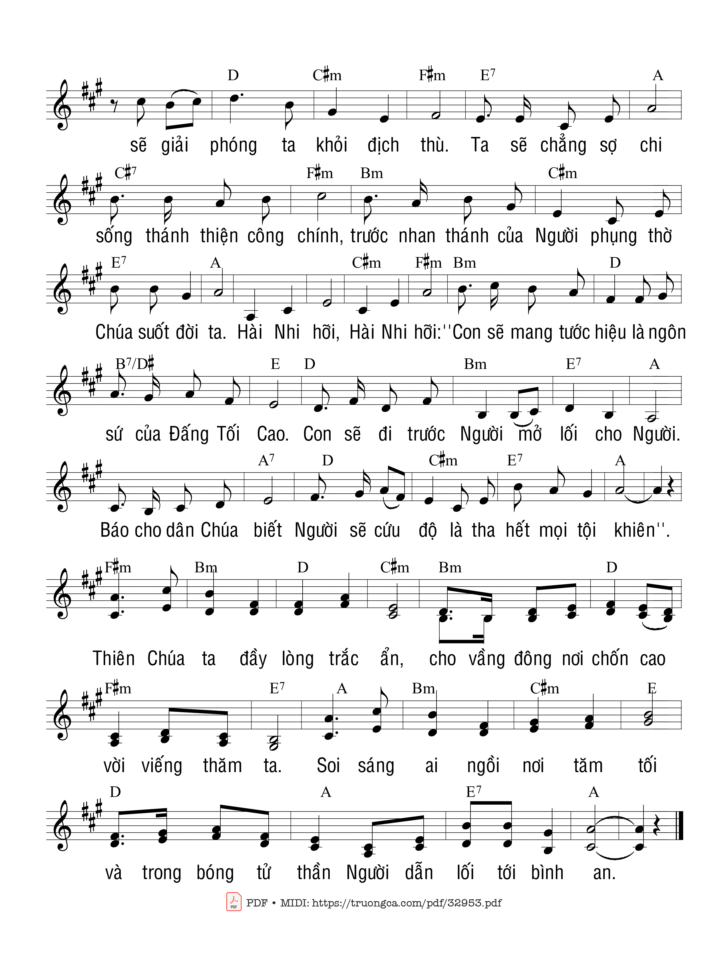Page 2 of Sheet music PDF Benedictus (Chúc Tụng Đức Chúa) - Viễn Xứ