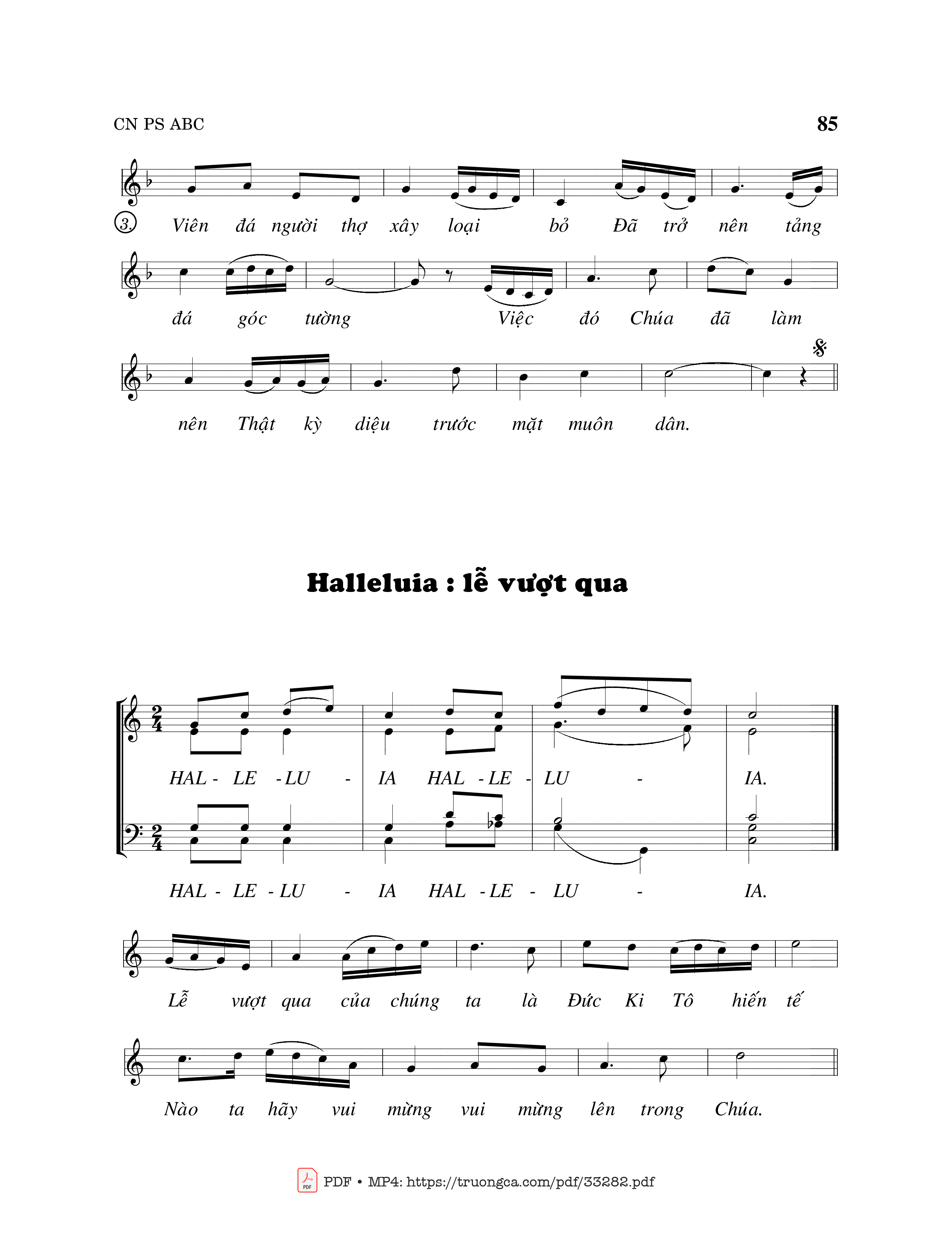 Page 2 of Sheet music PDF Thánh Vịnh 117, Đây Là Ngày 1 - Viết Chung