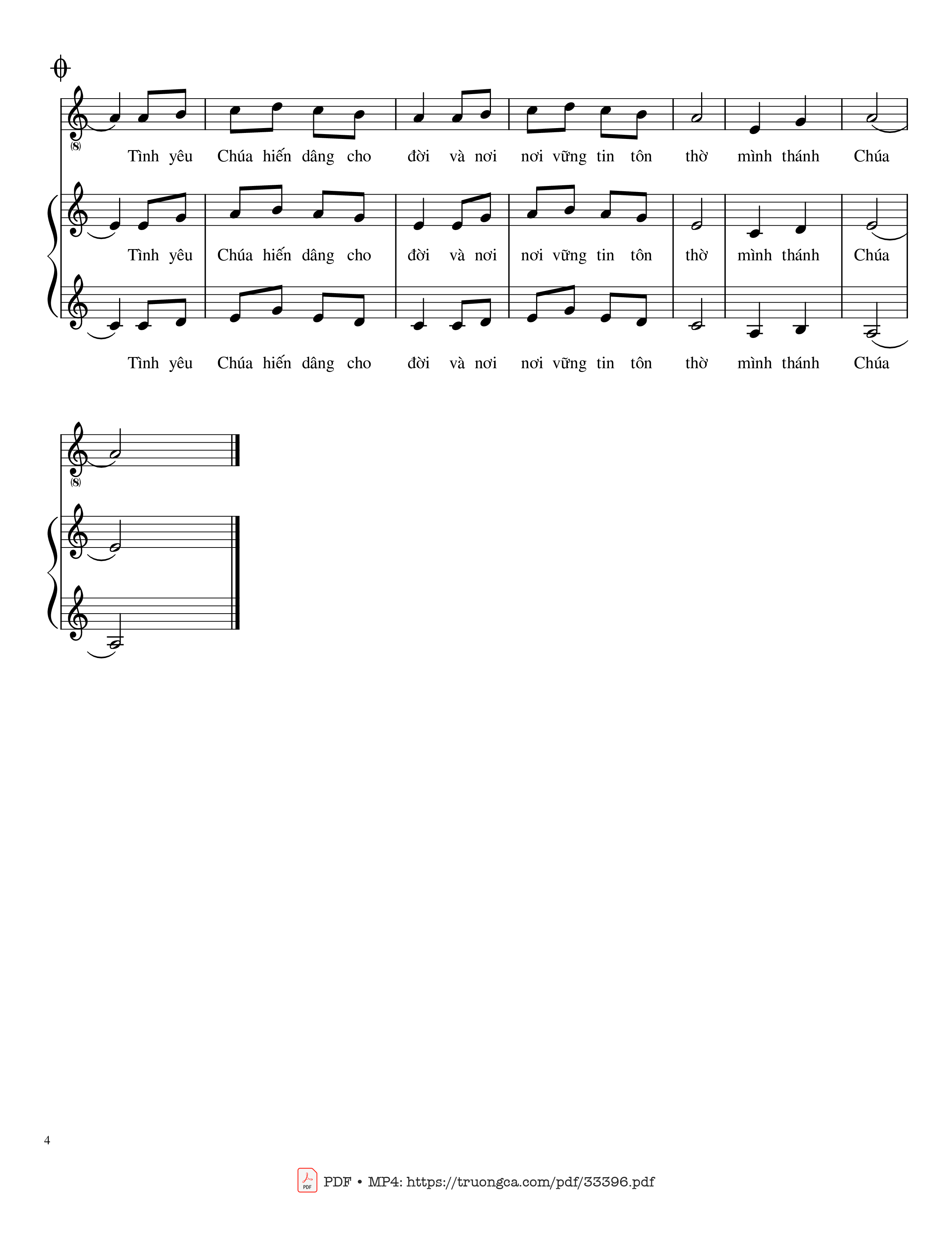 Page 4 of Sheet music PDF Bí Tích Cao Quý - Agustino Trí Dũng