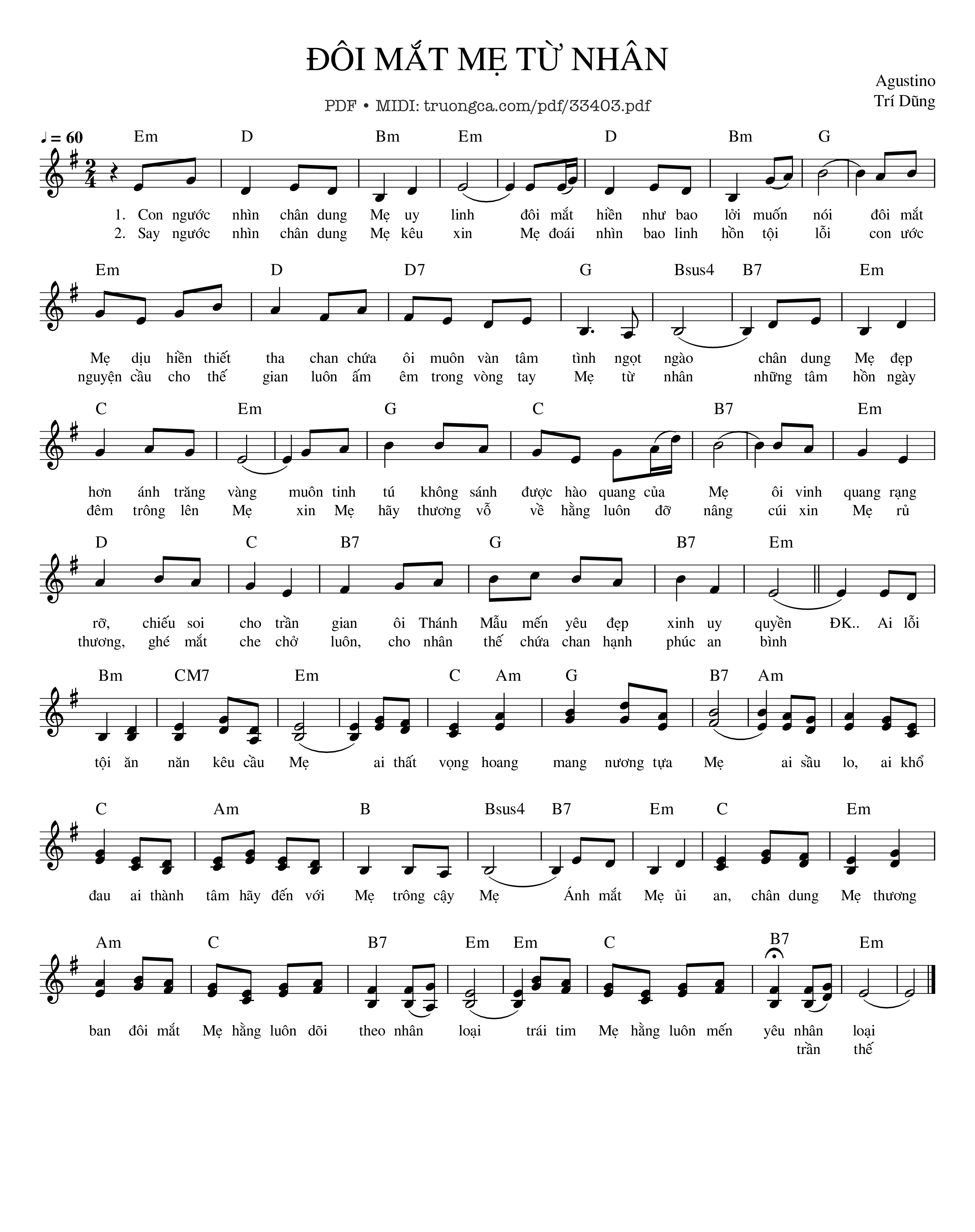 Đôi Mắt Mẹ Từ Nhân