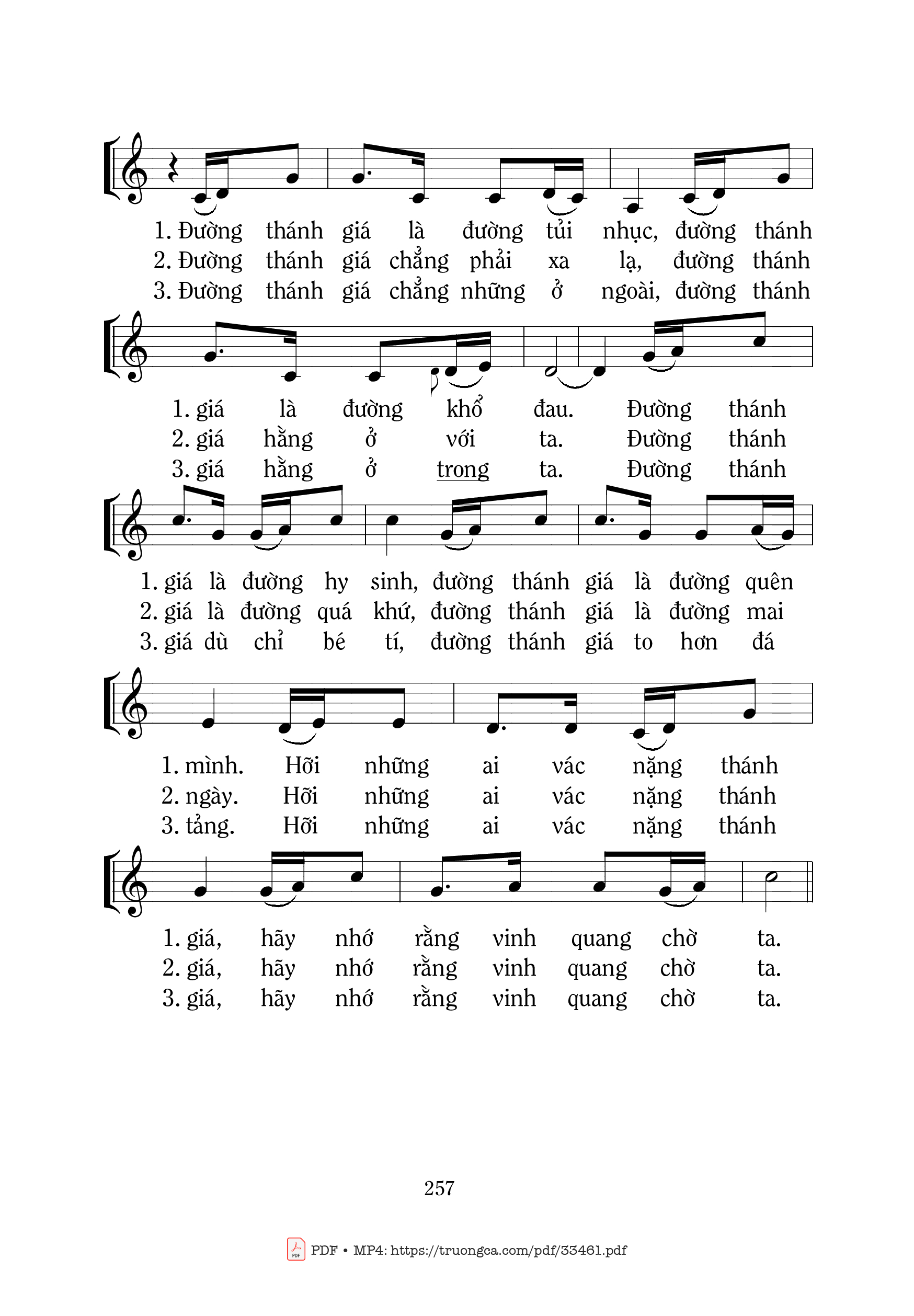 Page 2 of Sheet music PDF Ai Muốn Theo Thầy - Mi Trầm