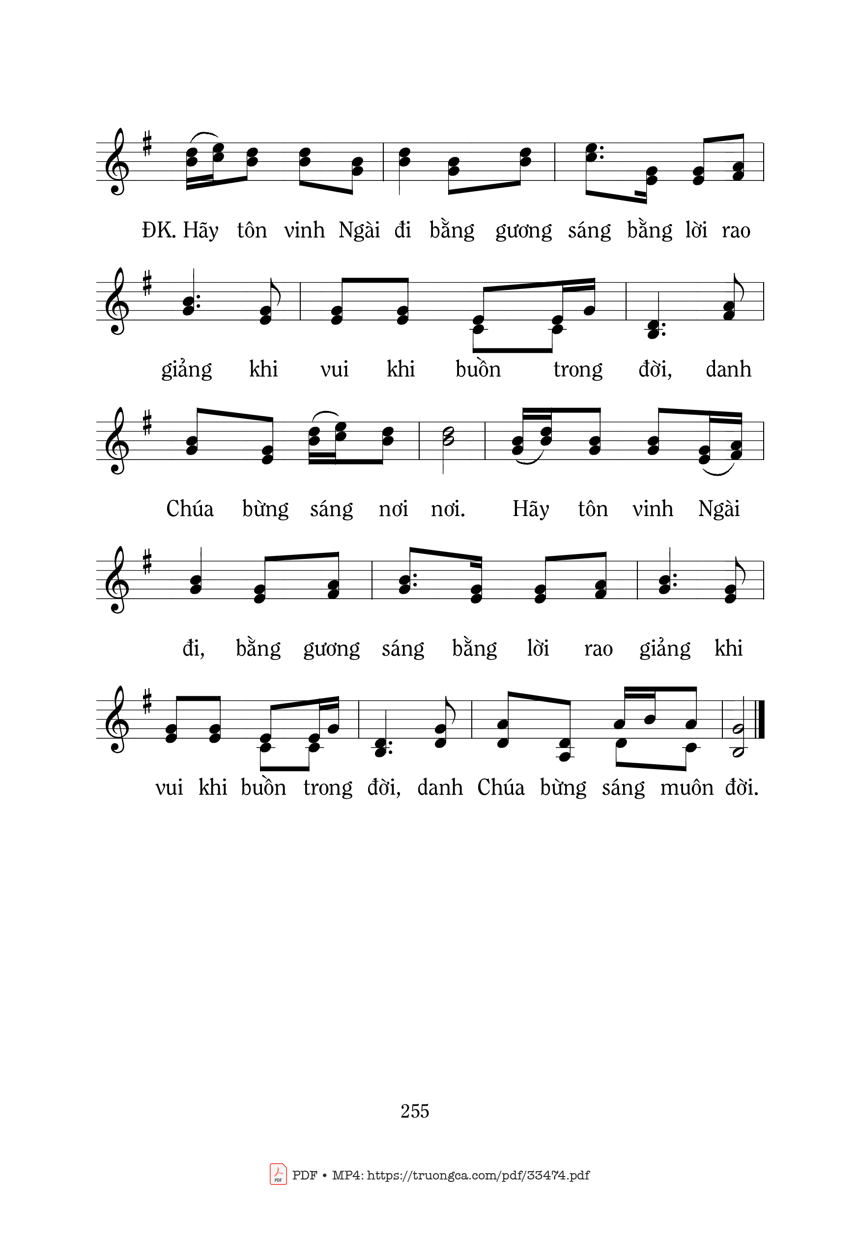 Page 2 of Sheet music PDF Đức Kitô Ngài Là Ai - Mi Trầm