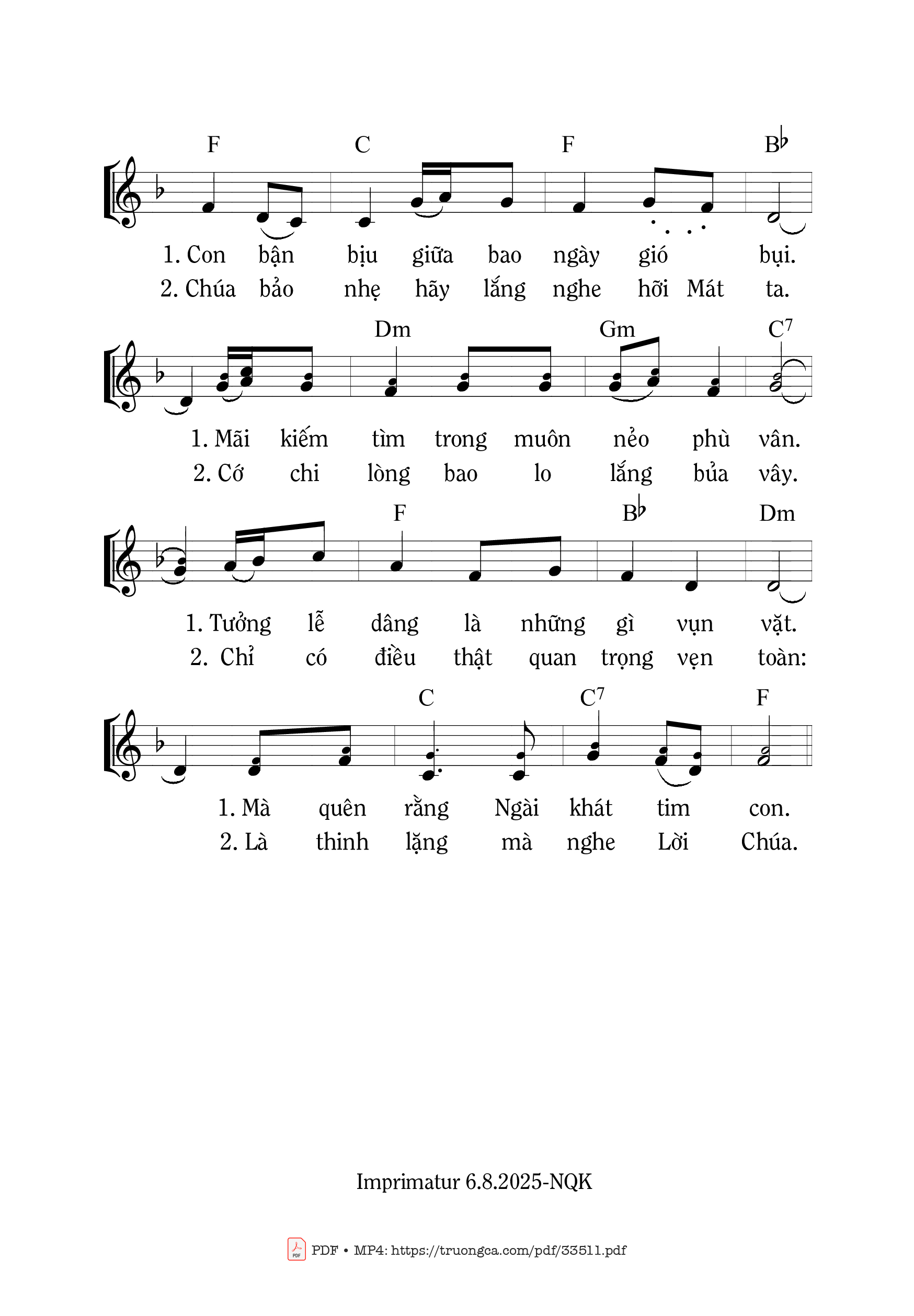 Page 3 of Sheet music PDF Phần Tốt Nhất - Mi Trầm