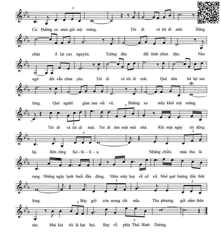 Page 2 of Sheet music PDF Mai kia tôi là hạt bụi - Vĩnh Điện
