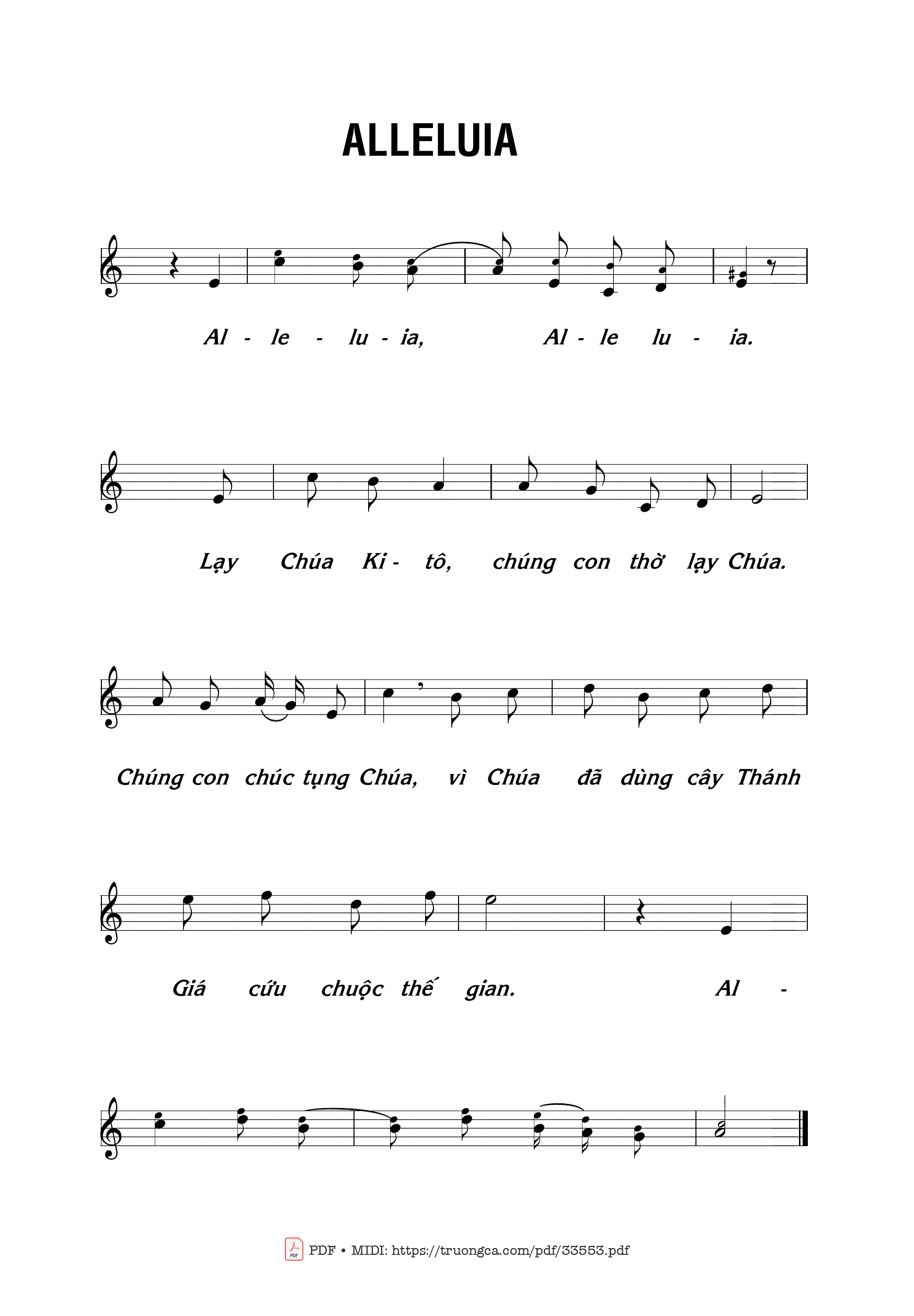 Hỡi dân tôi hãy nghe lời huấn dụ hãy lắng tai nghe những lời miệng tôi, Trang 4