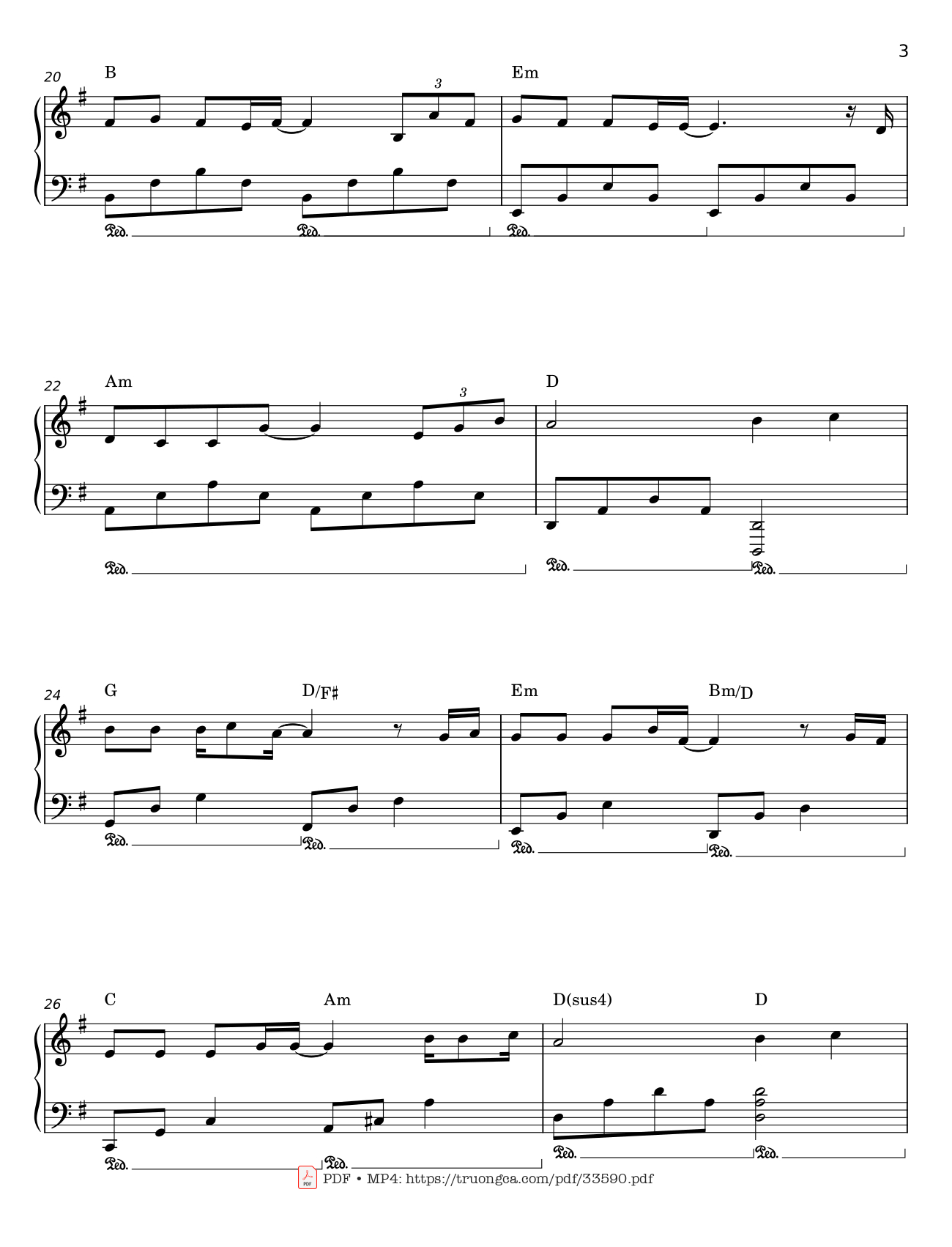 Page 3 of Sheet music PDF Có nhau trọn đời Piano - Đức Trí