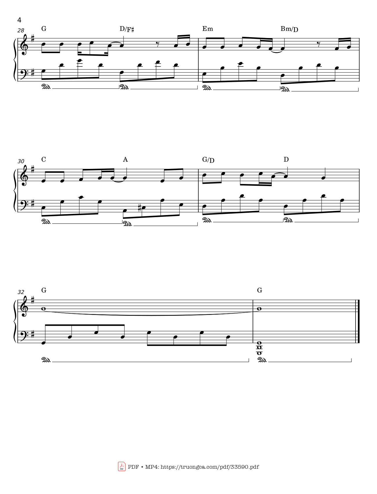 Page 4 of Sheet music PDF Có nhau trọn đời Piano - Đức Trí
