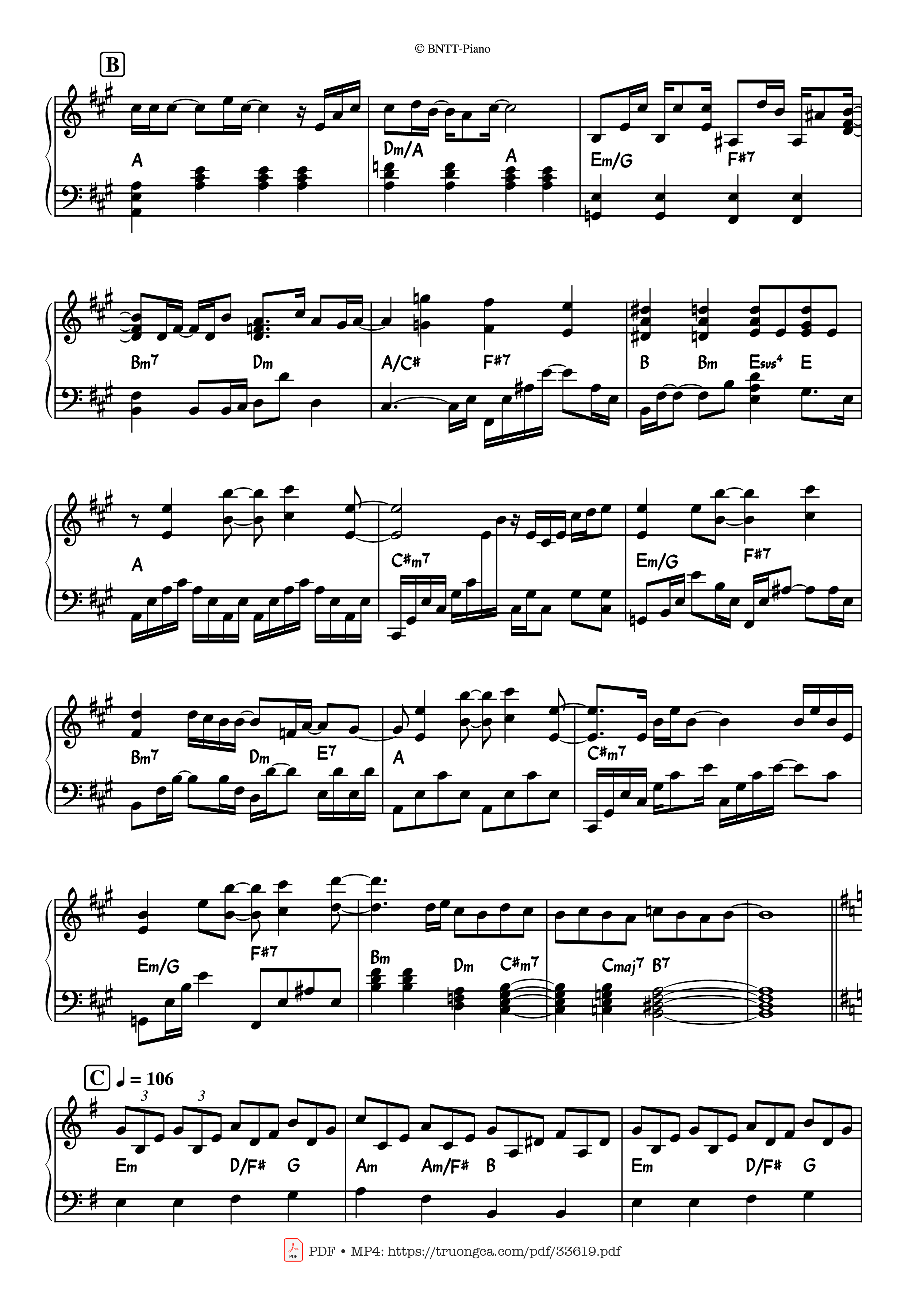 Page 2 of Sheet music PDF Piano All by Myself Piano - Eric Carmen