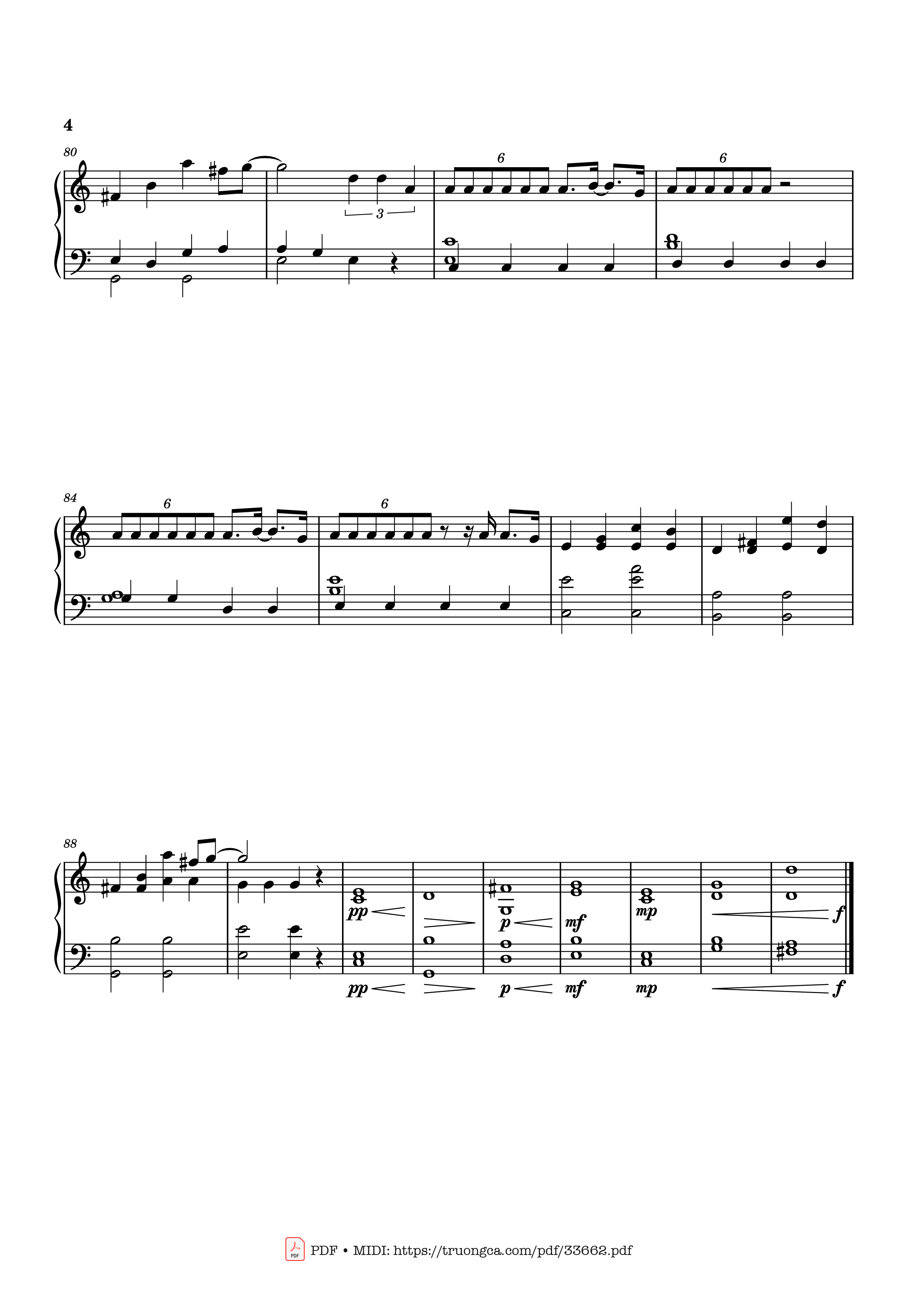 Page 4 of Sheet music PDF Piano Golden Kpop Demon Hunters Piano - Arranged by Txantoni