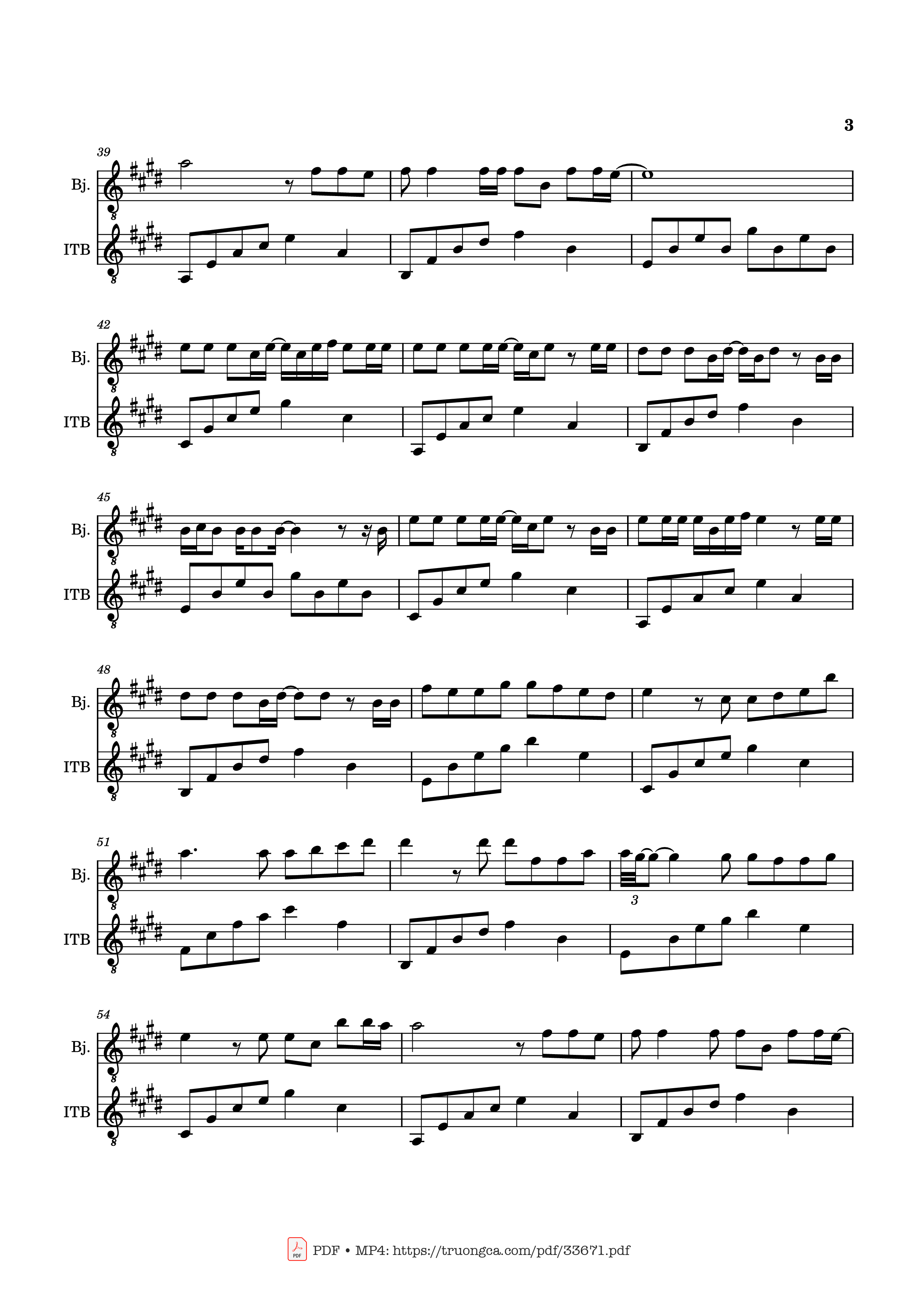 Page 3 of Sheet music PDF Autumn In Melbourne (Mùa Thu ở Melbourne) Piano - 余光中