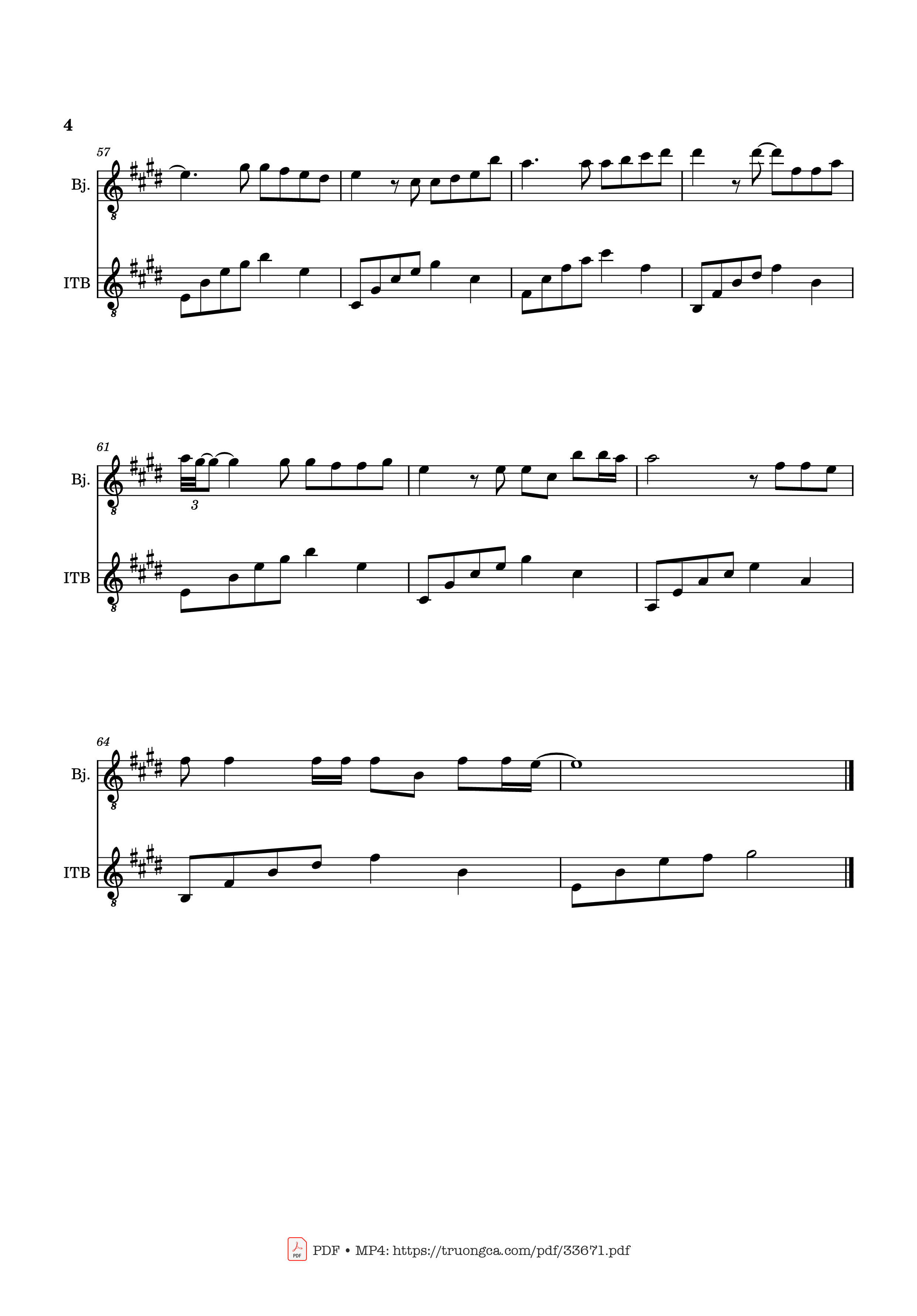 Page 4 of Sheet music PDF Autumn In Melbourne (Mùa Thu ở Melbourne) Piano - 余光中