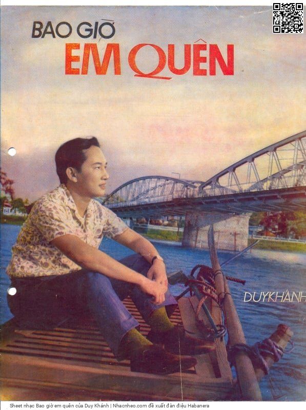Sheet PDF of Bao giờ em quên