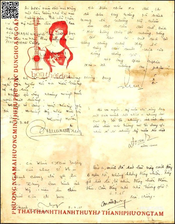 Page 4 of Sheet music PDF Mái trường xưa - Phạm Mạnh Cương