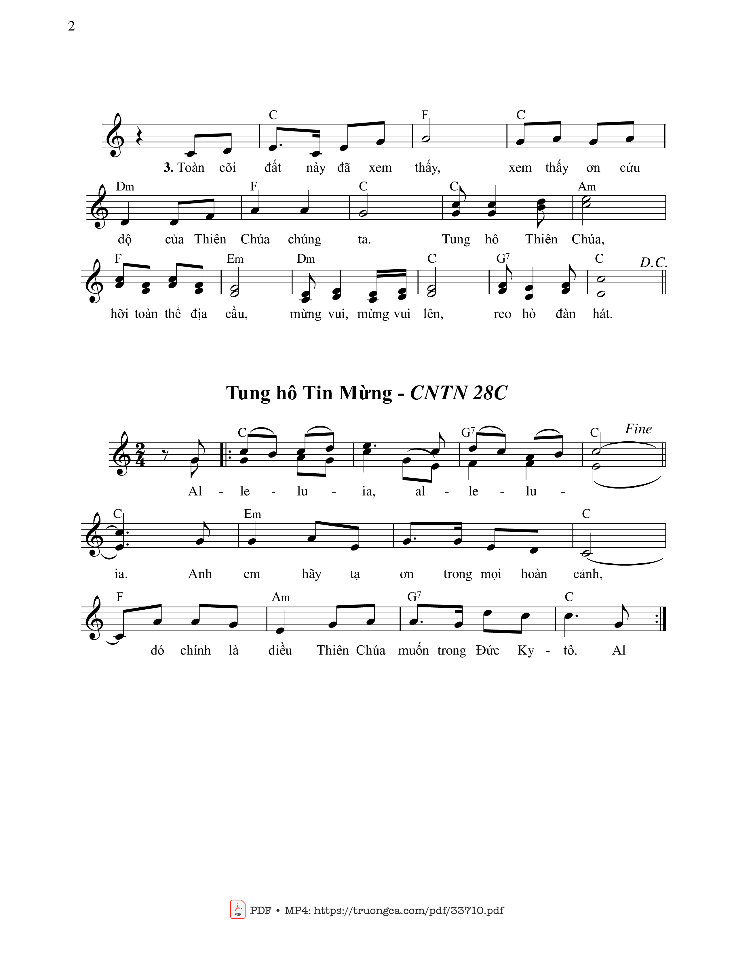 Chúa đã mặc khải ơn Người cứu độ trước mặt chư dân, Trang 4