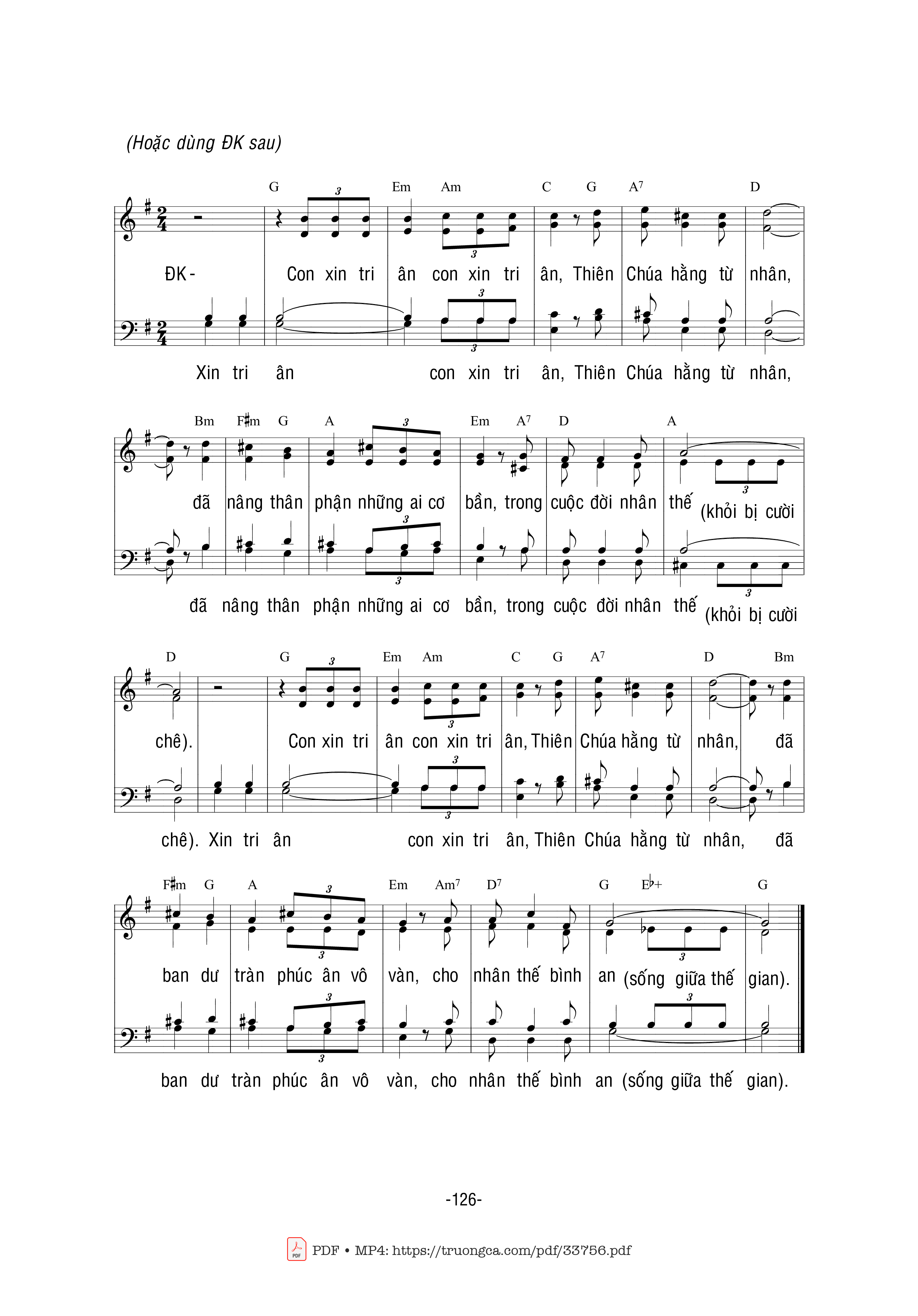 Mười người bệnh phong đứng trong vệ đường, Trang 2