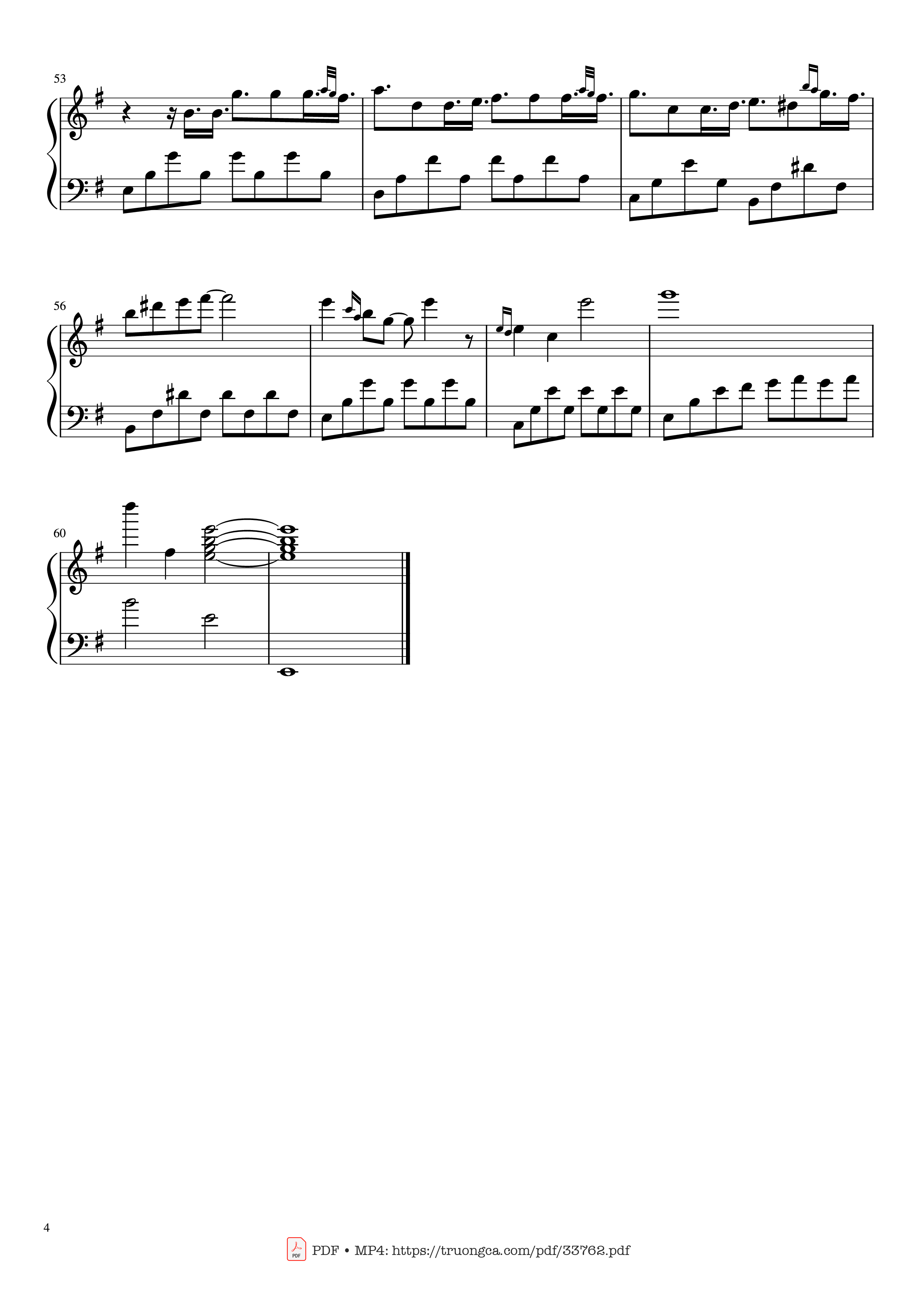 Page 4 of Sheet music PDF Piano Historia de un amor Piano - Giovanni Marradi