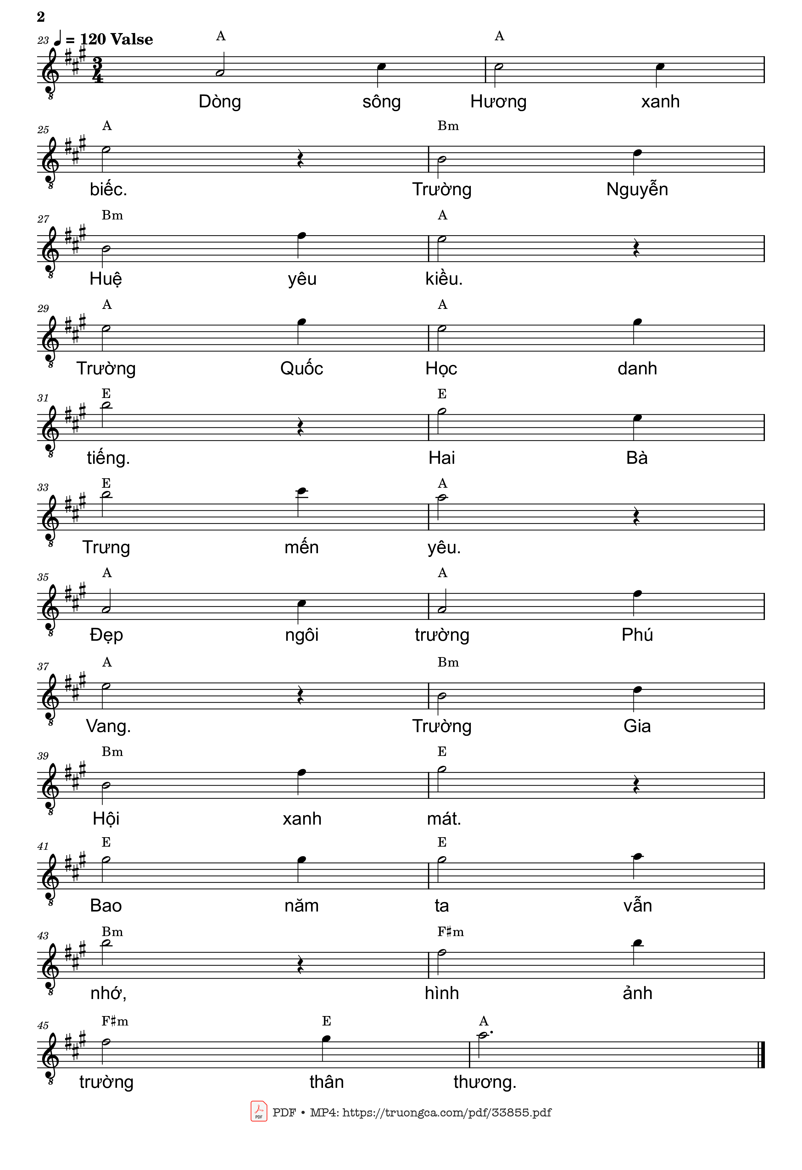 Page 2 of Sheet music PDF Bốn mươi năm, ngày trở về - Trần Liêu
