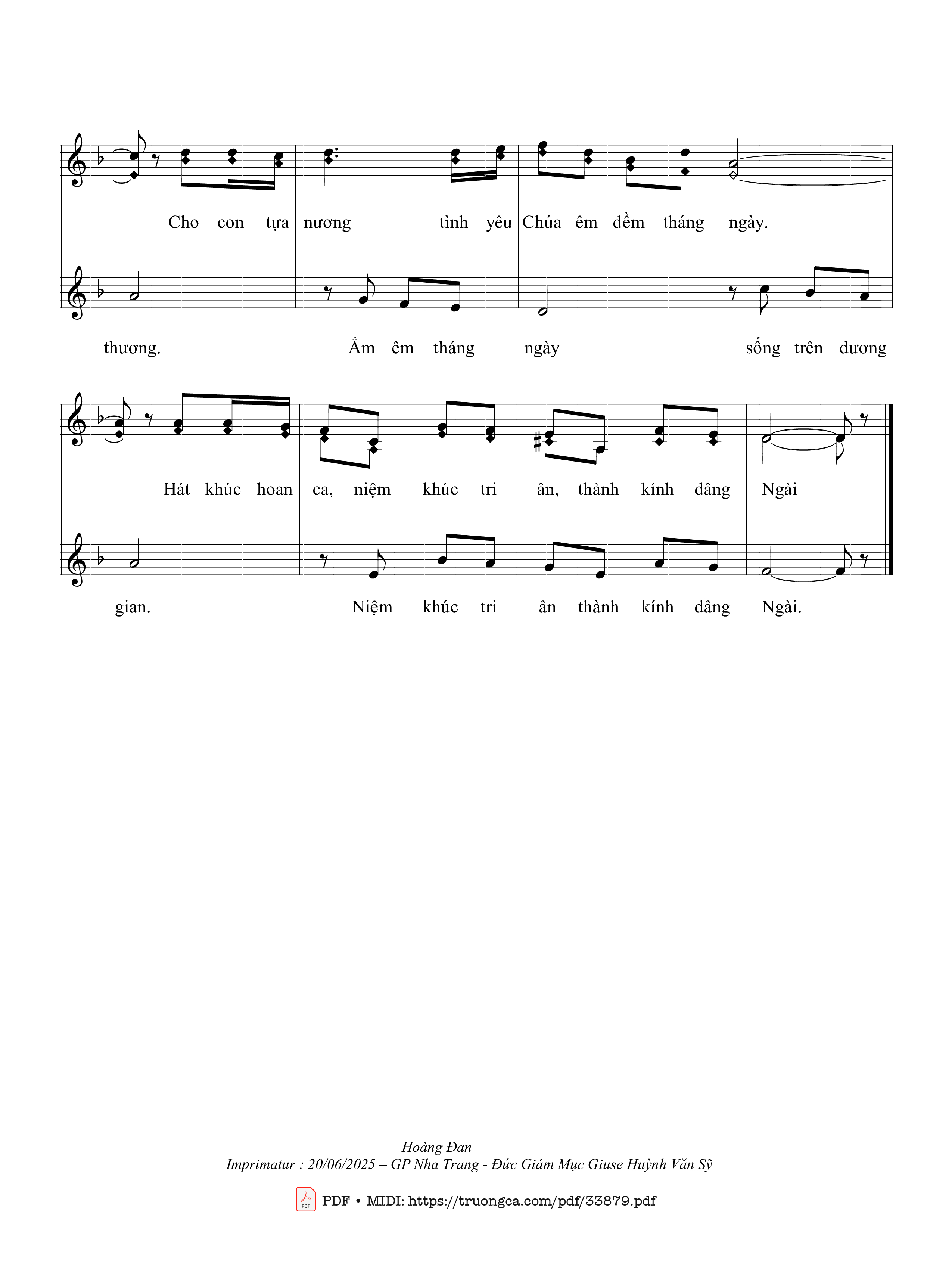 Ngài là chốn tựa nương Nơi nương náu thật vững tâm, Trang 2