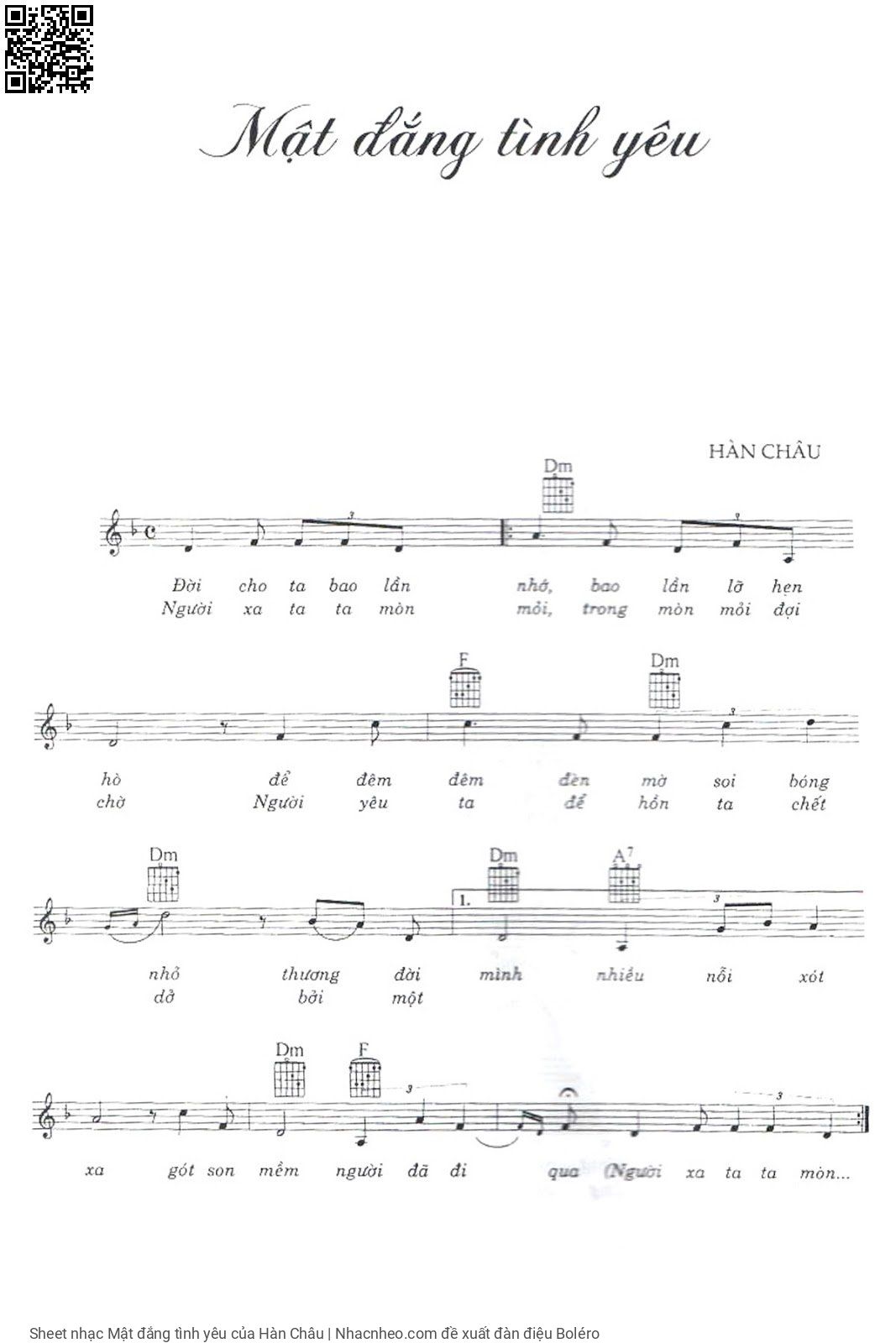 Mật đắng tình yêu