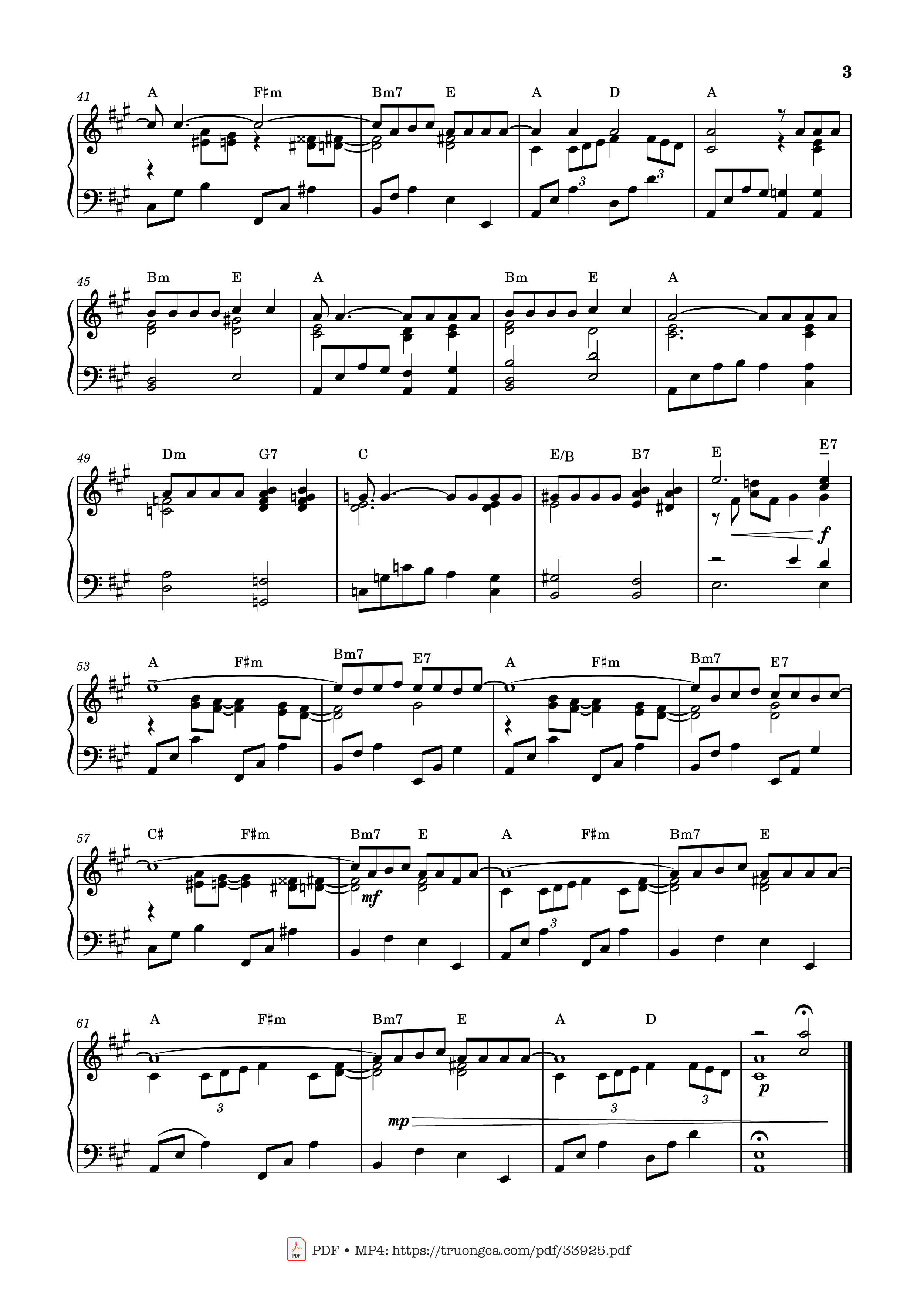 Page 3 of Sheet music PDF Piano Blue moon Piano - Richard Rodgers