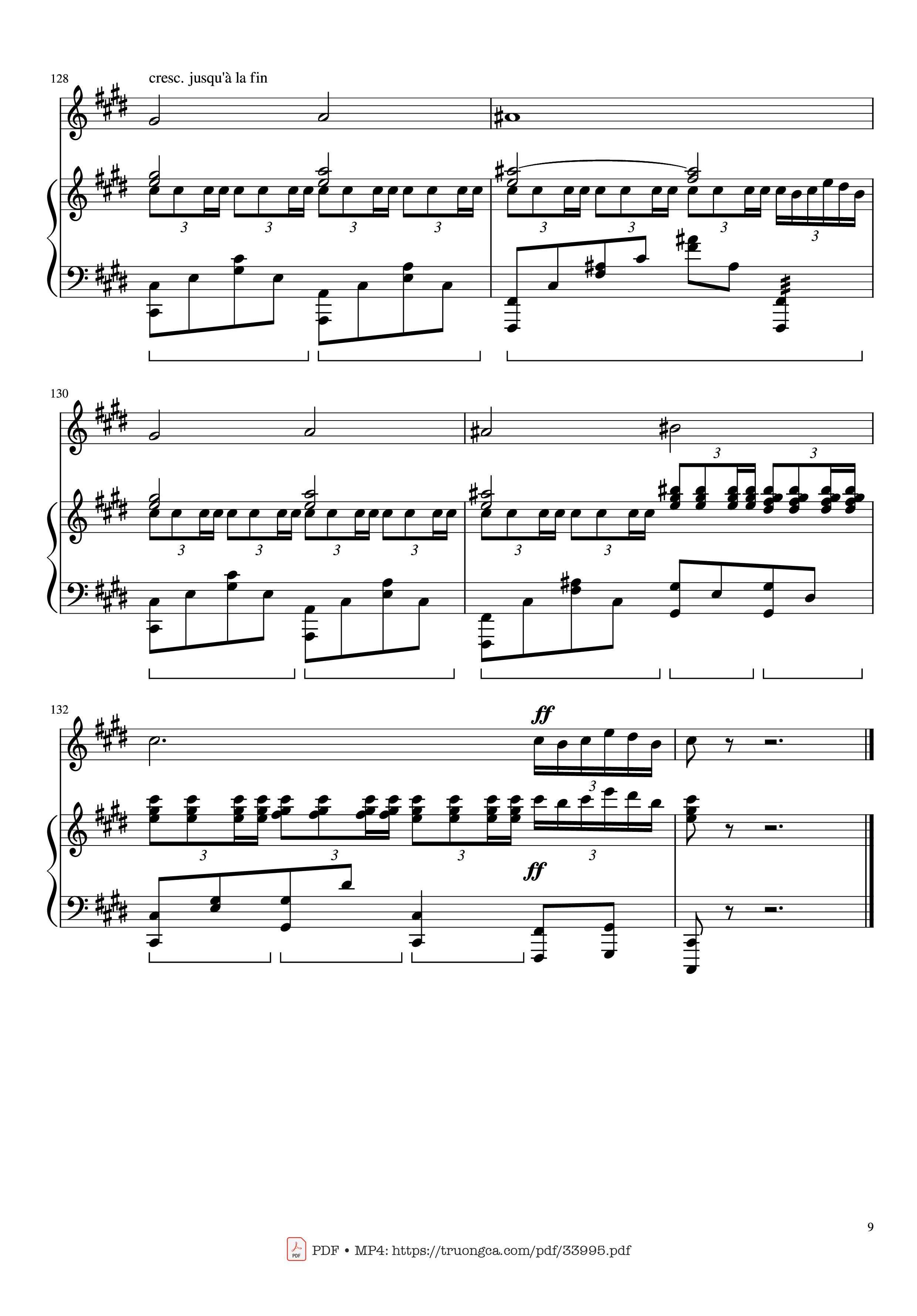 Page 9 of Sheet music PDF Piano Pirates of the Caribbean Piano & Violin - Hans Zimmer
