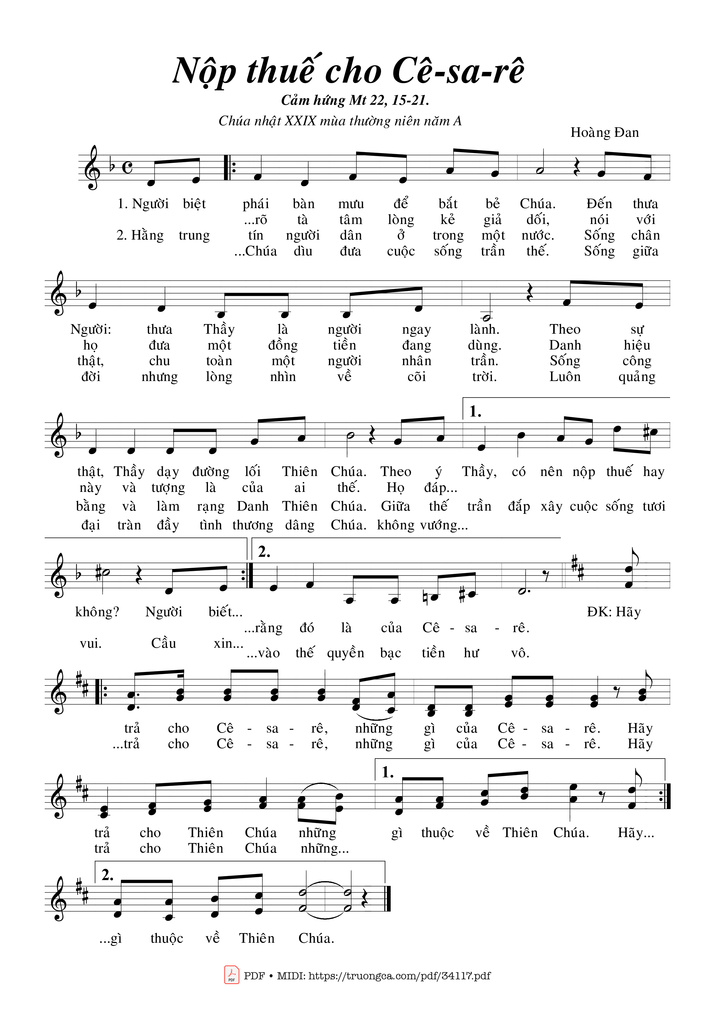 Sheet PDF of Nộp Thuế Cho Cêsarê