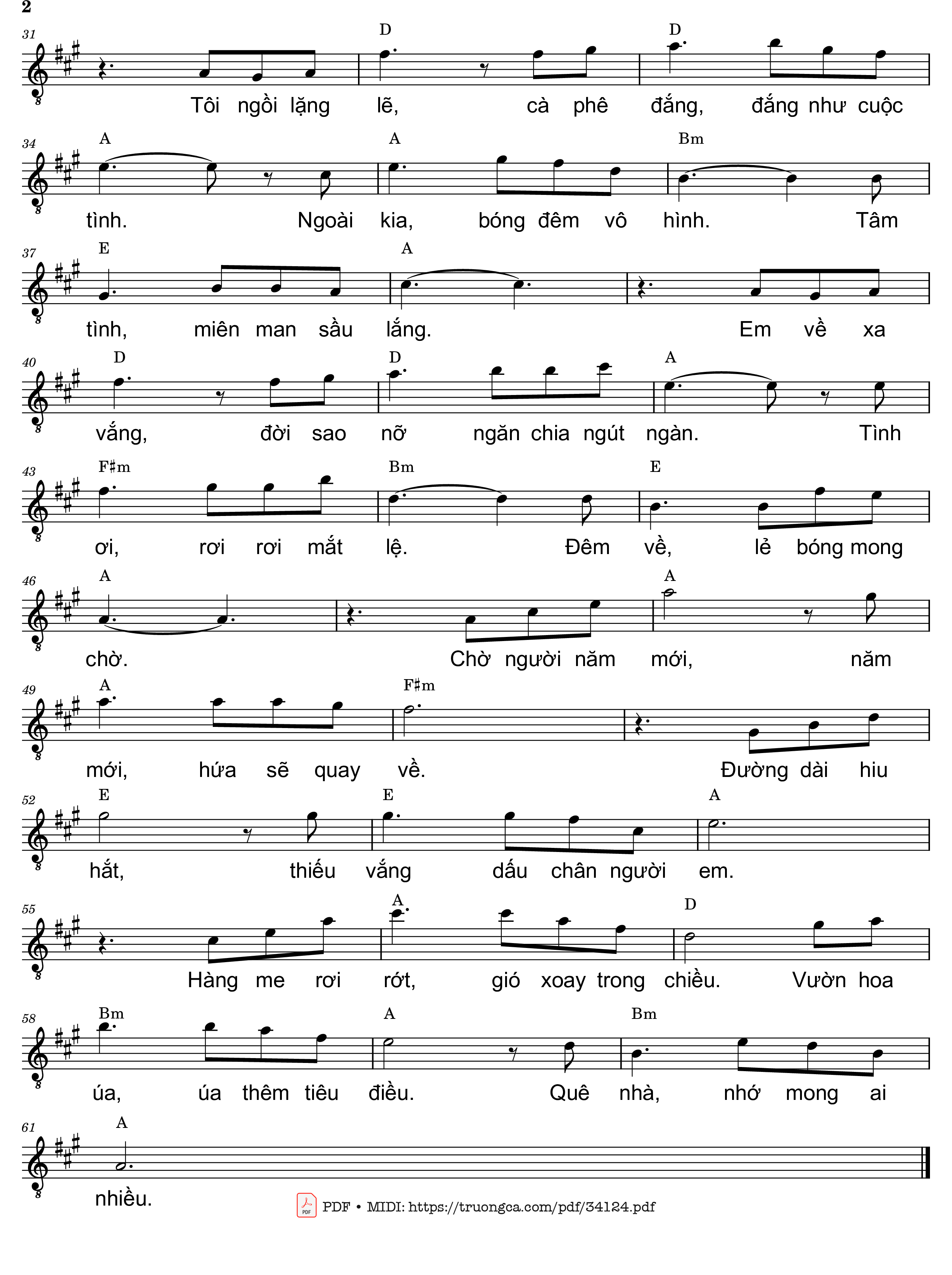 Trời chiều mưa mãi mưa mãi ướt áo mong manh, Trang 2