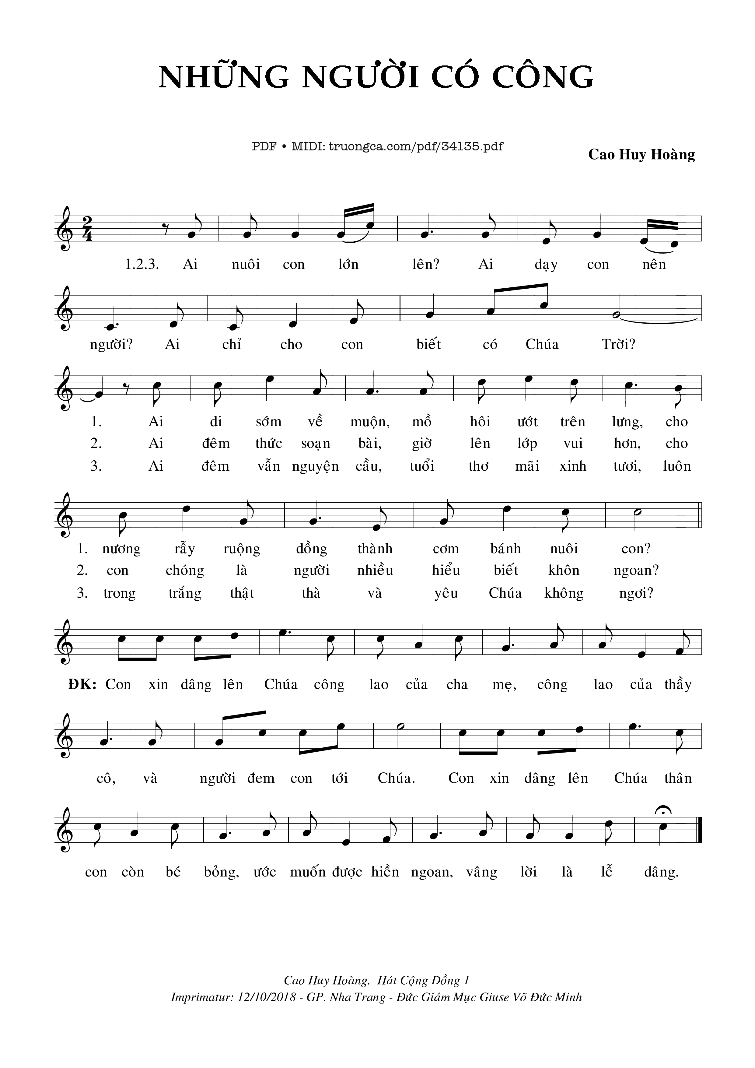 Những Người Có Công