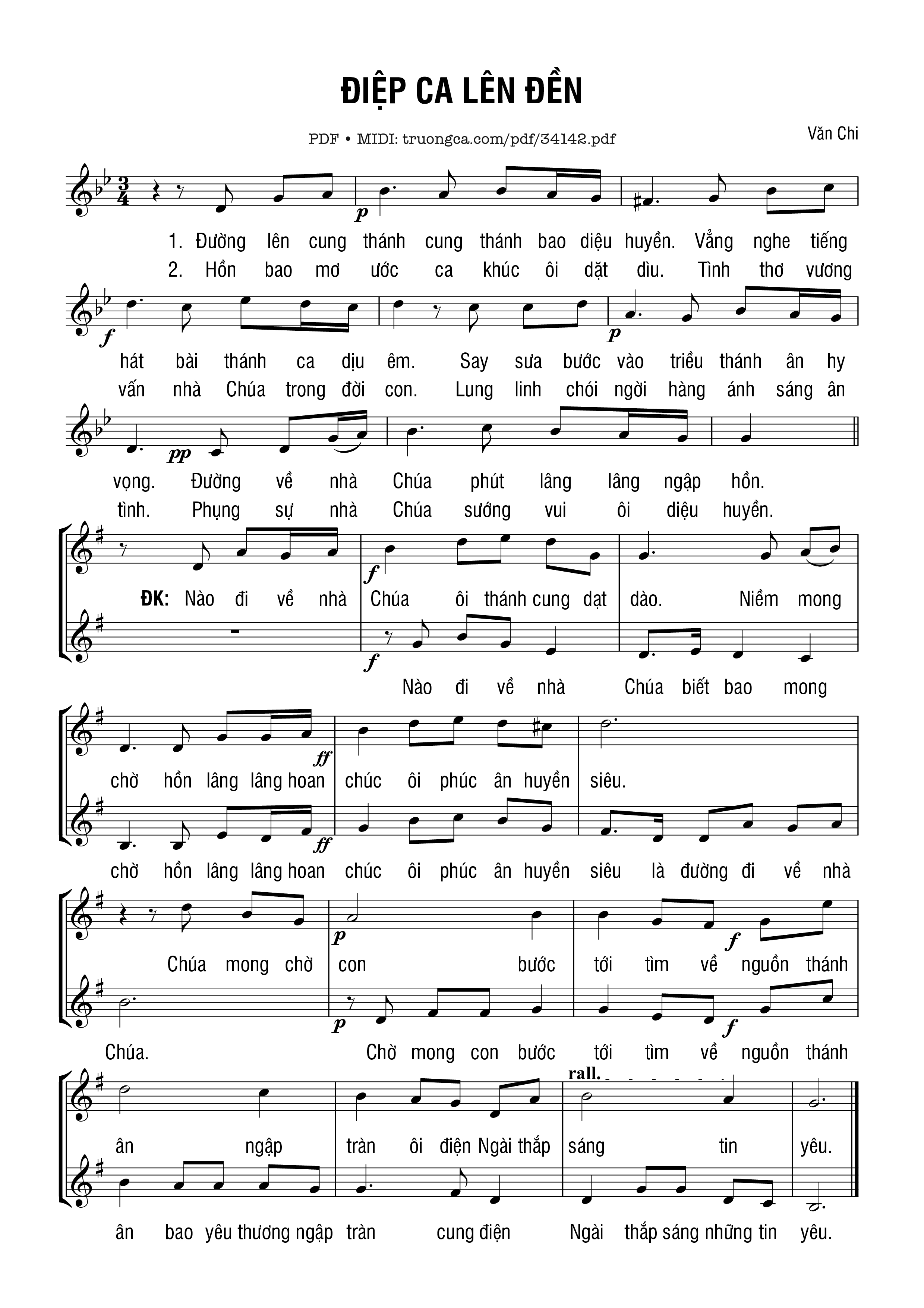 Điệp Ca Lên Đền