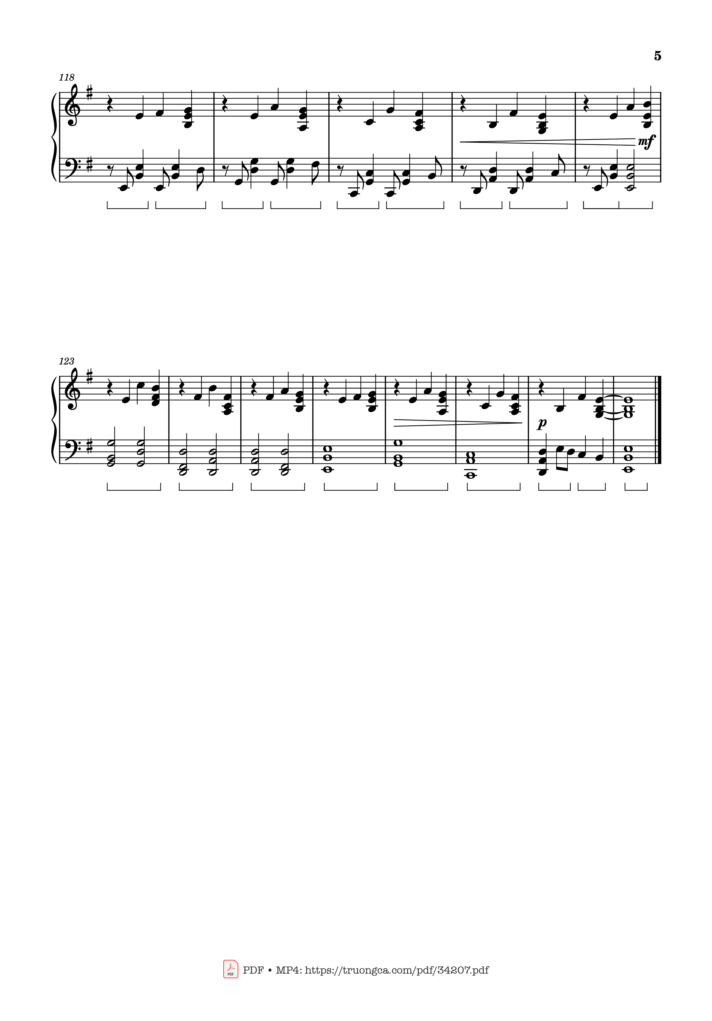 Page 5 of Sheet music PDF Piano Man on the Moon, Piano Medley with Sorry - Car-Is-Ma