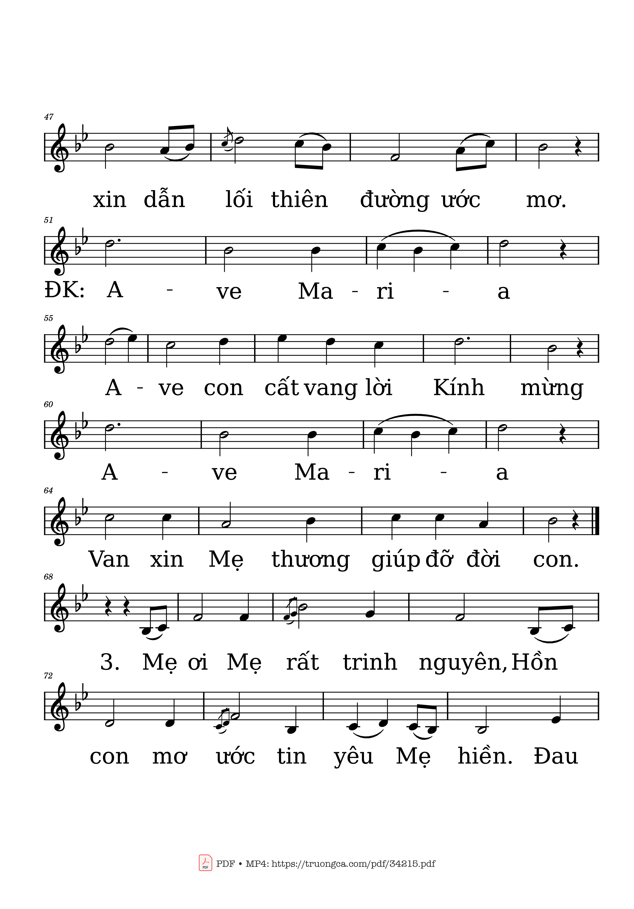 Đời con một chuỗi Mân Côi, Trang 3