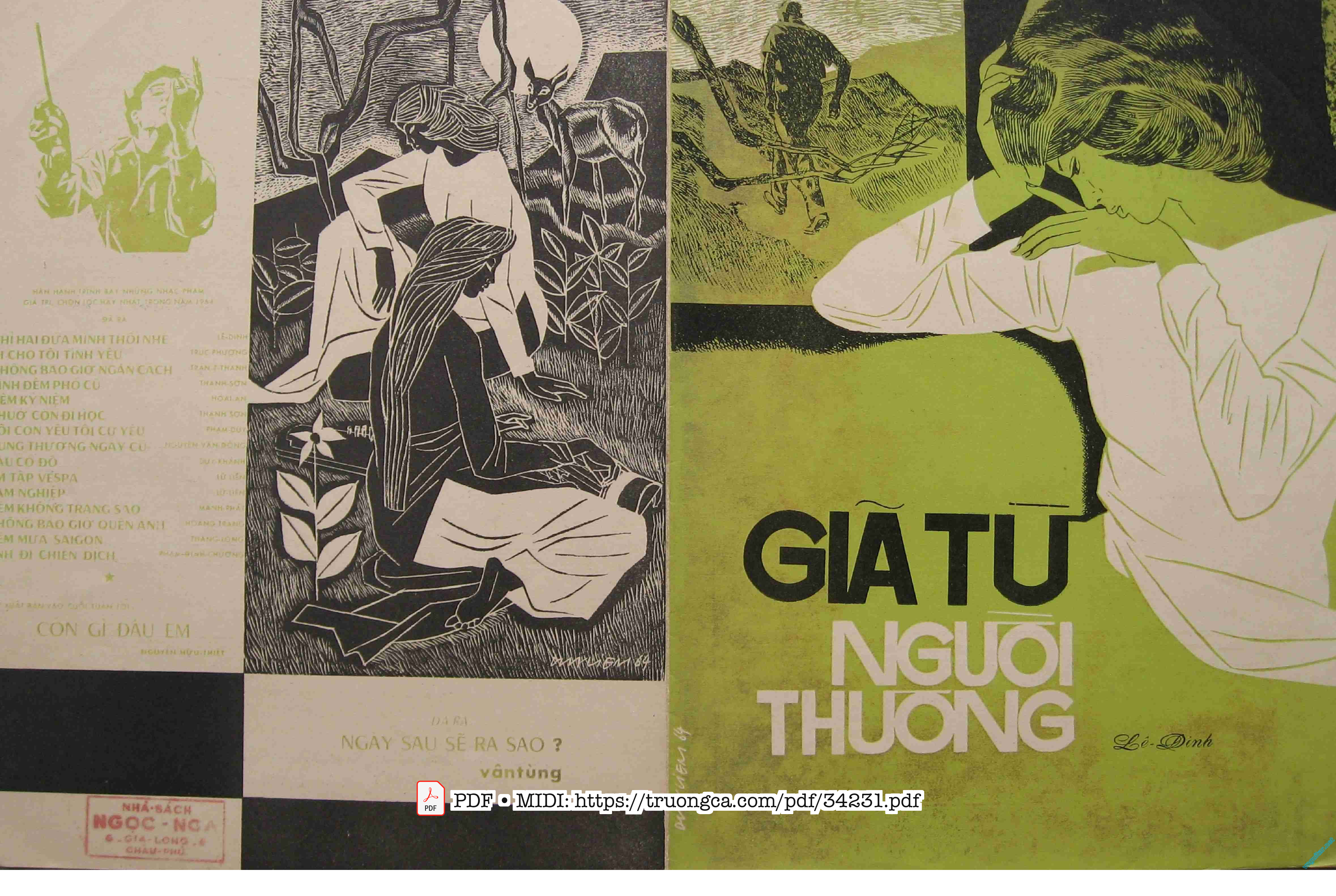 Sheet PDF of Giã từ người thương