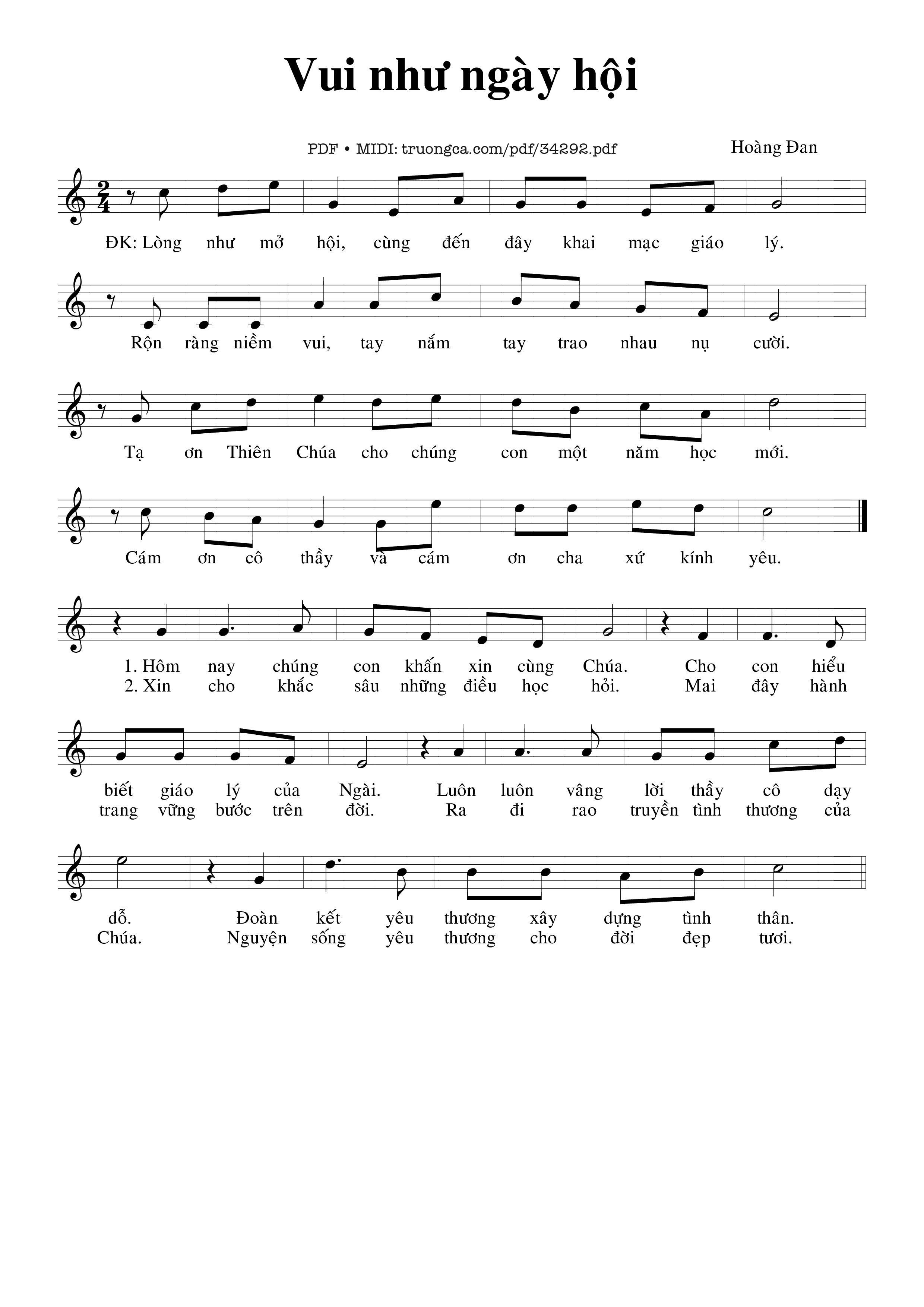 Vui Như Ngày Hội