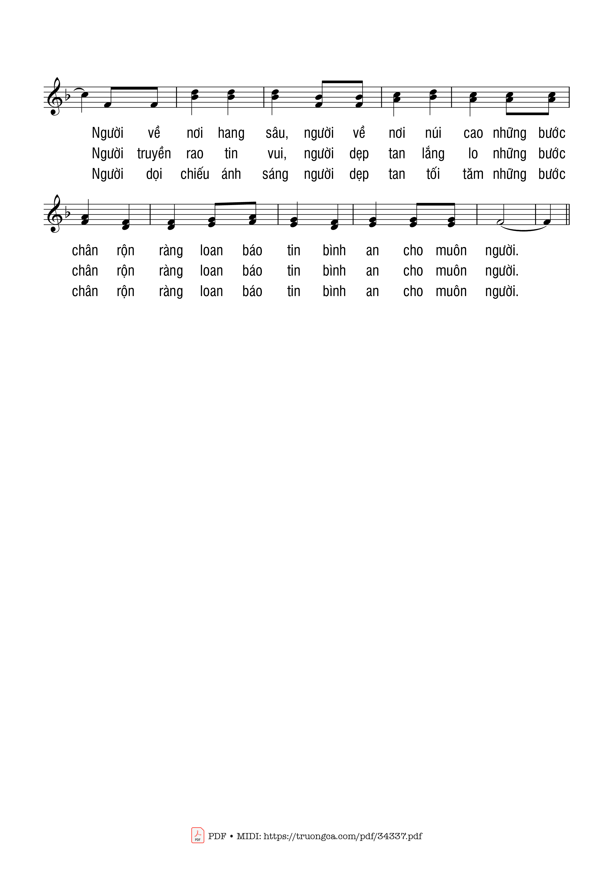 Vinh quang những bước chân đi truyền rao Tin Mừng cứu độ cho mọi người khắp mọi nơi, Trang 4