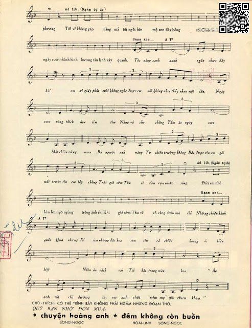 Page 3 of Sheet music PDF Màu tím hoa sim - Song Ngọc