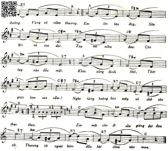 Page 2 of Sheet music PDF Mây hạ - Trầm Tử Thiêng
