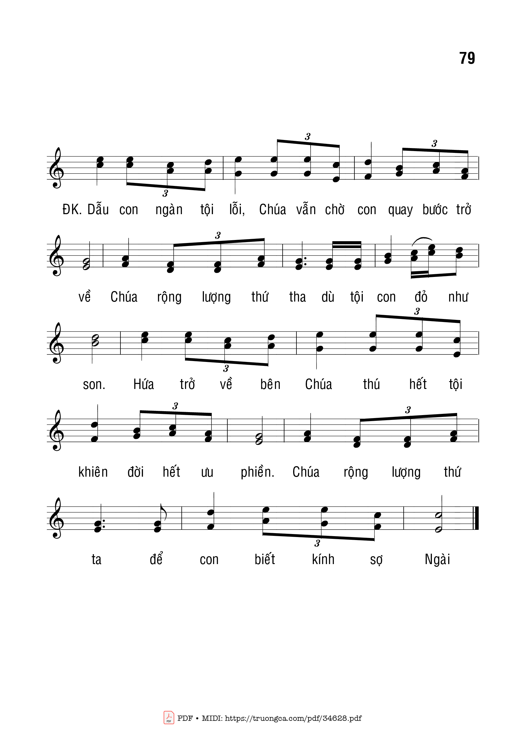 Bao ngày tháng con không dám quay bước trở về vì thân con mê muội tăm tối, Trang 2