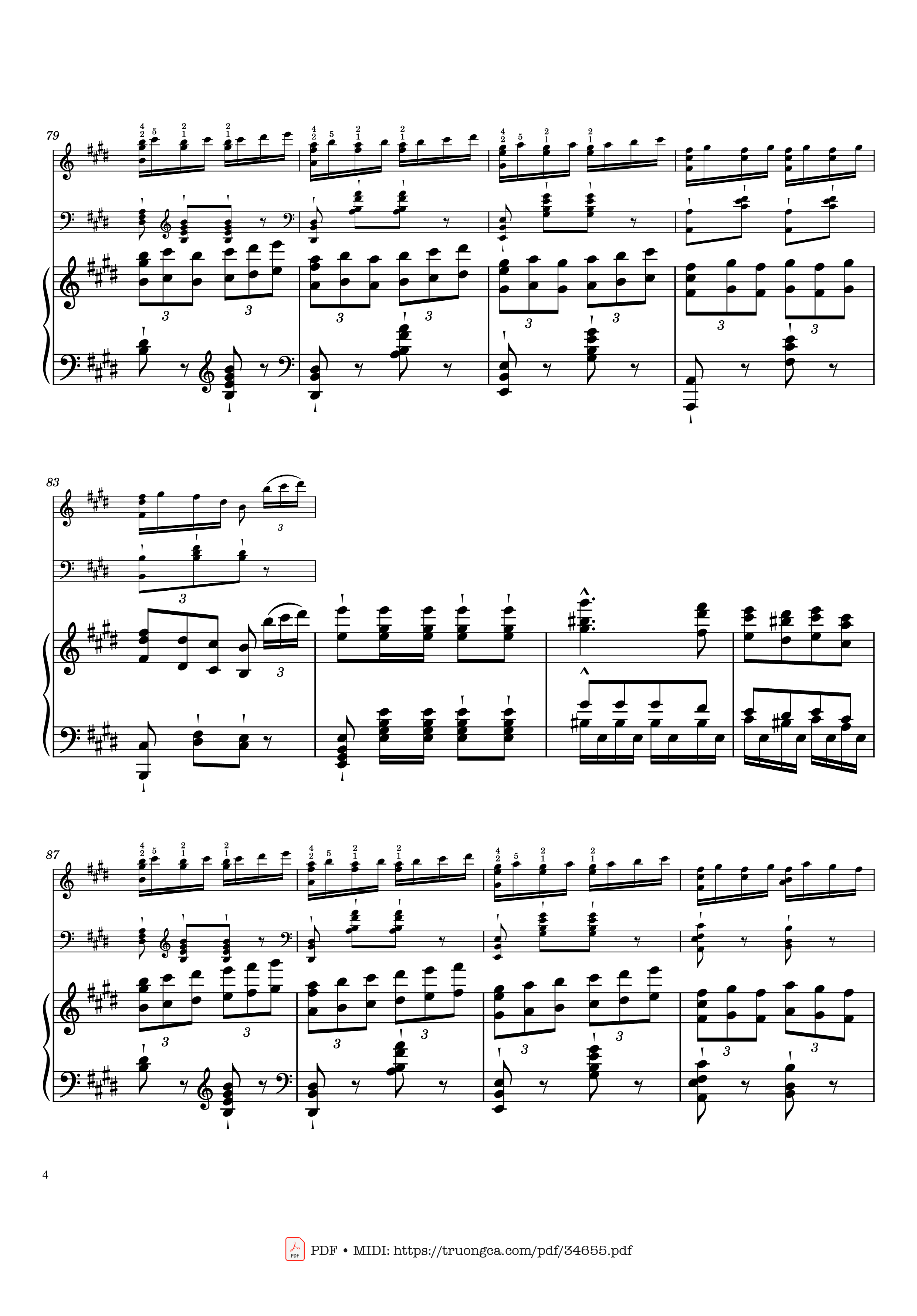 Page 4 of Sheet music PDF Piano William Tell Overture Piano - Gioachino Rossini
