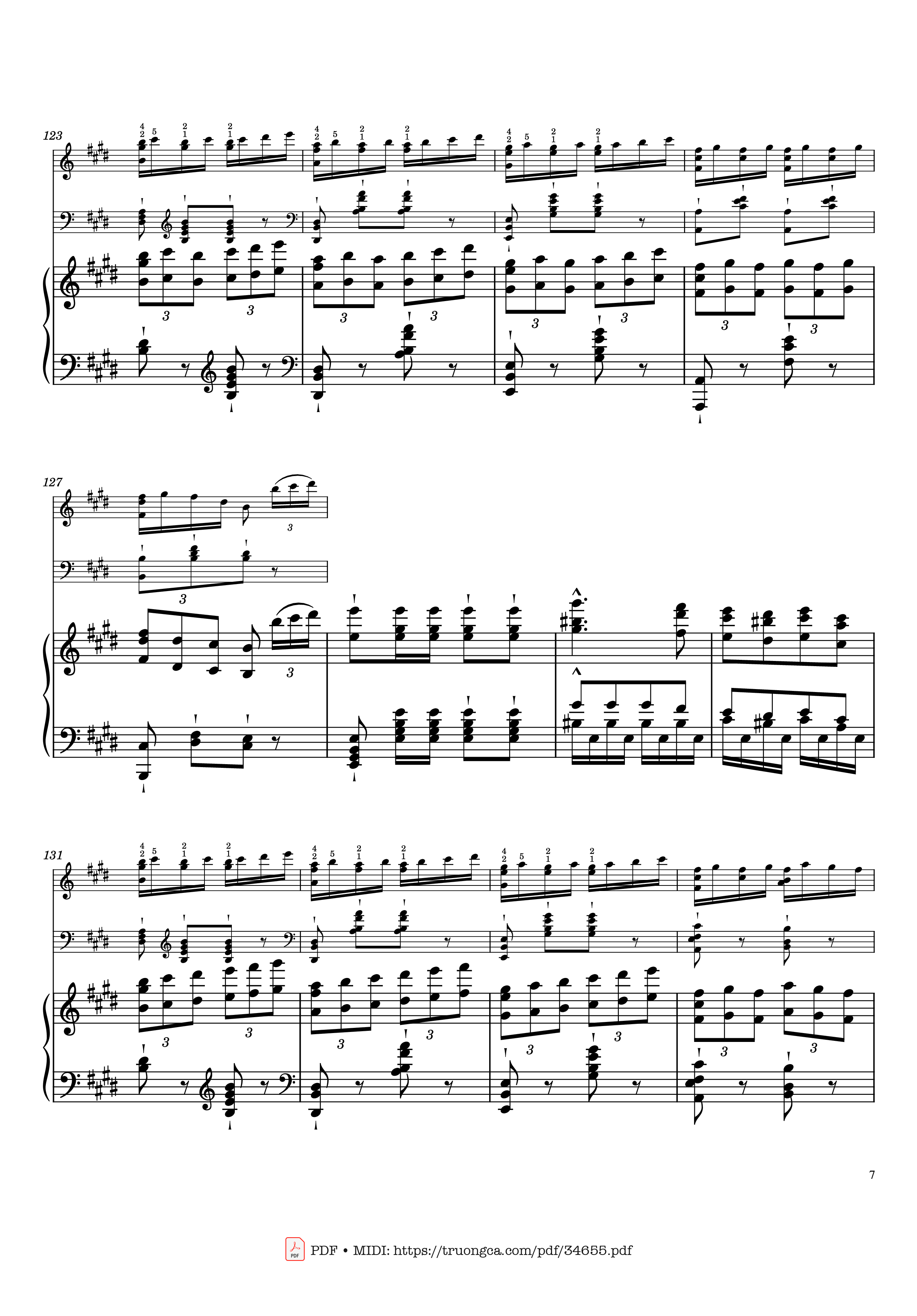 Page 7 of Sheet music PDF Piano William Tell Overture Piano - Gioachino Rossini