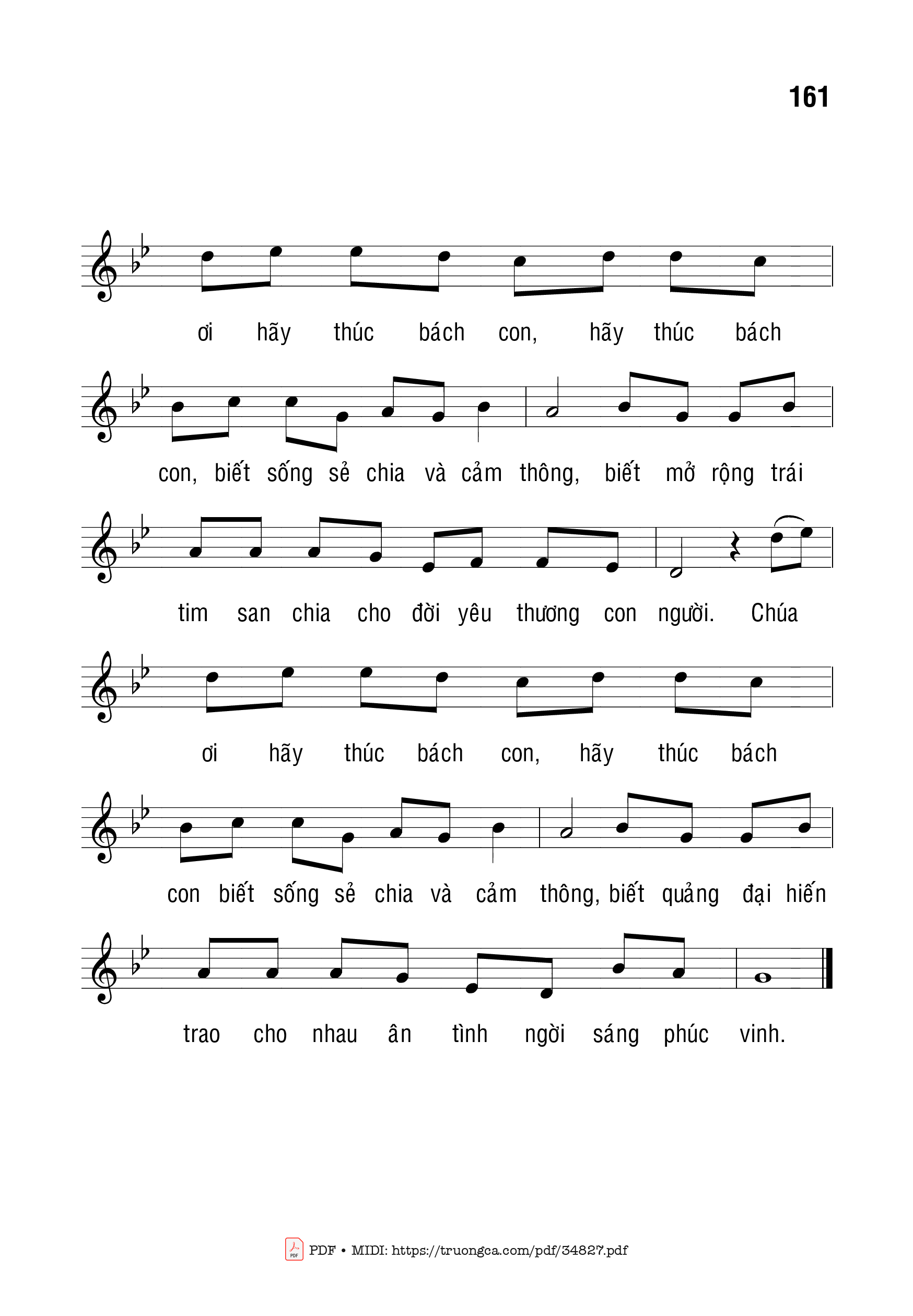 Page 2 of Sheet music PDF Chia Sẻ Và Cảm Thông - Bạch Vân